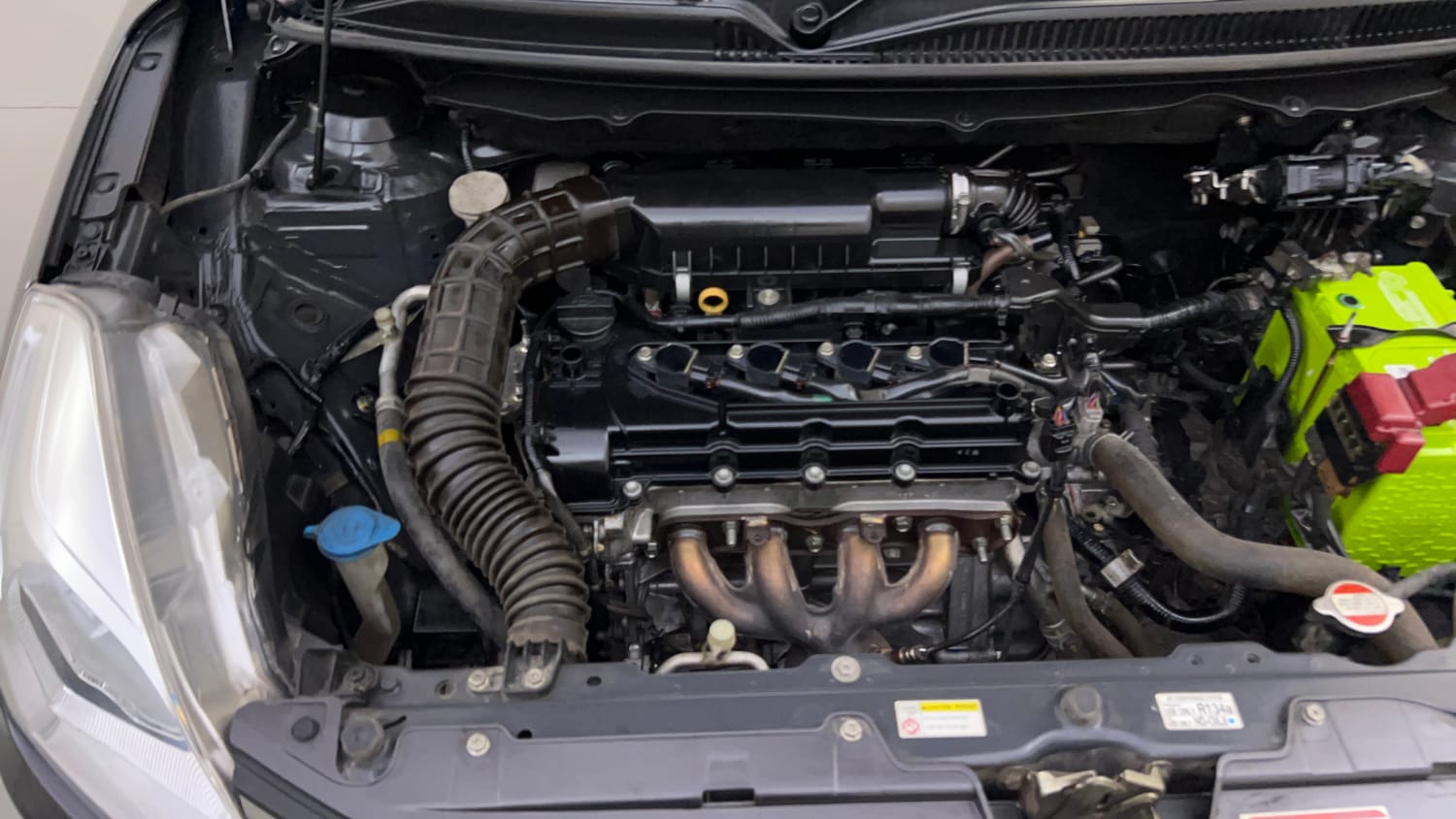 Used 2016 Maruti Suzuki Baleno Zeta 1.2 AT Petrol Automatic engine ENGINE RIGHT SIDE VIEW