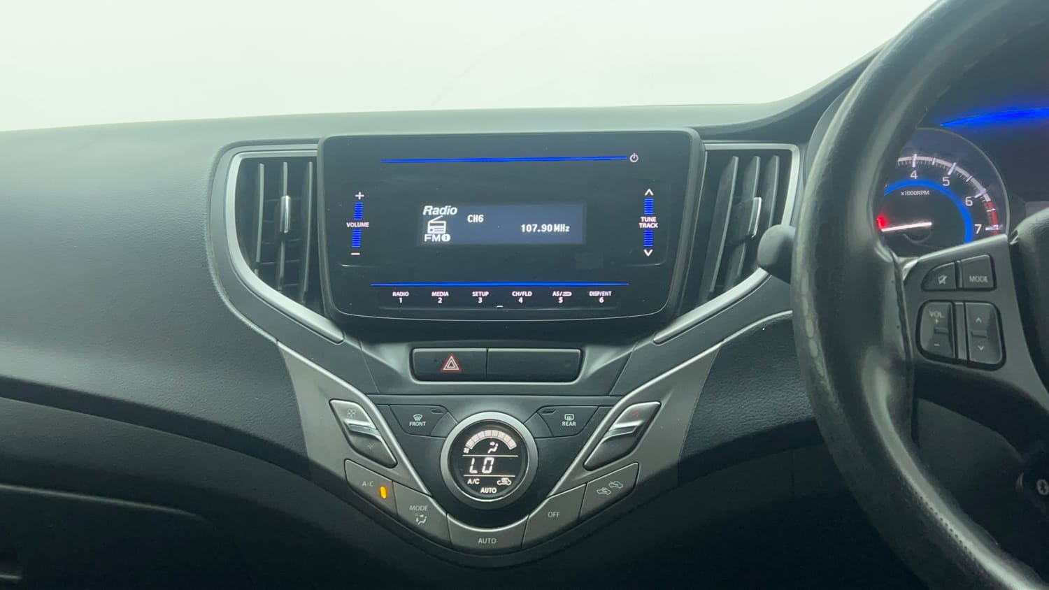 Used 2021 Maruti Suzuki Baleno Delta Petrol Manual top_features Integrated (in-dash) music system