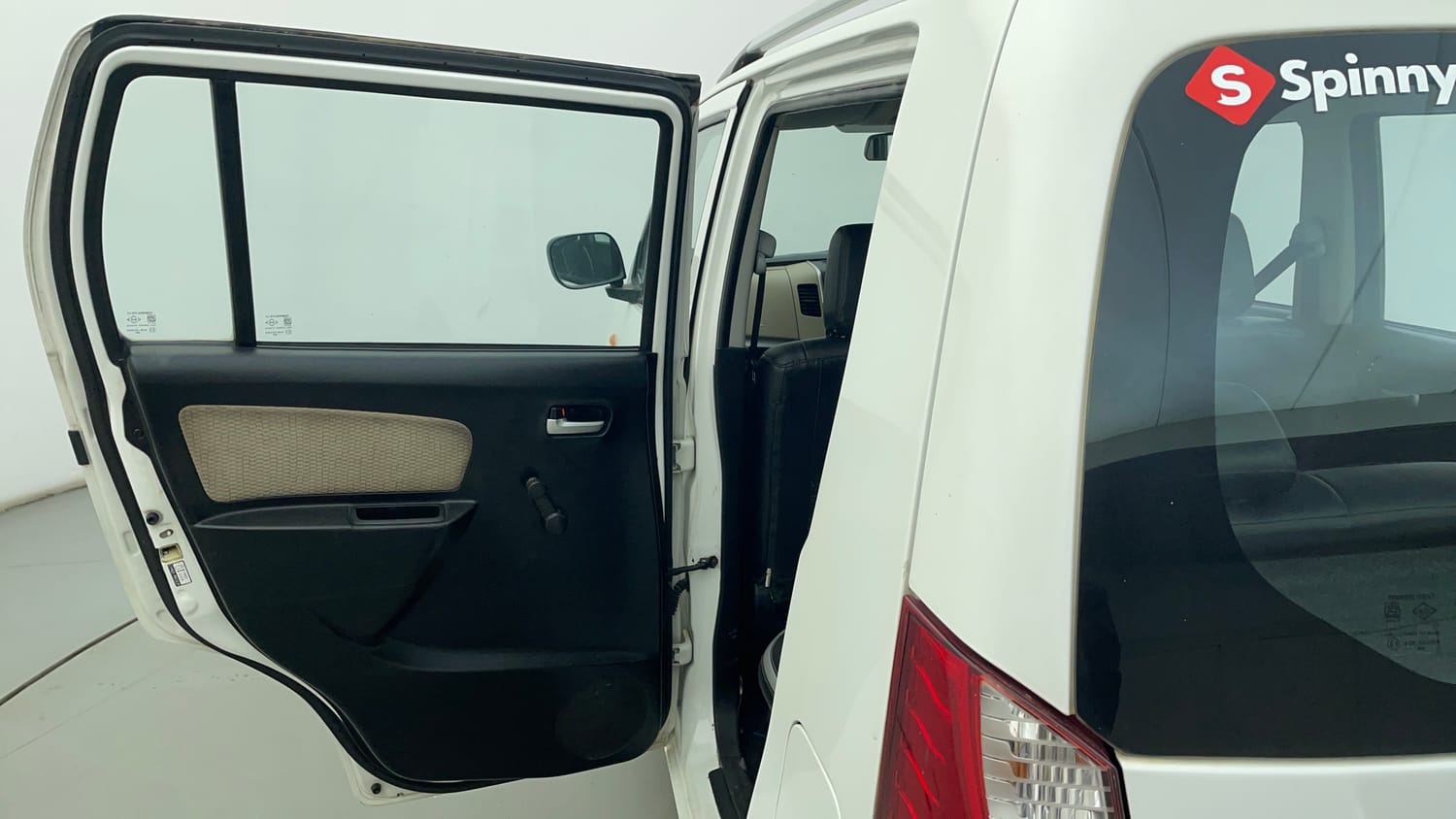 Used 2017 Maruti Suzuki Wagon R LXI Petrol Manual interior LEFT REAR DOOR OPEN VIEW