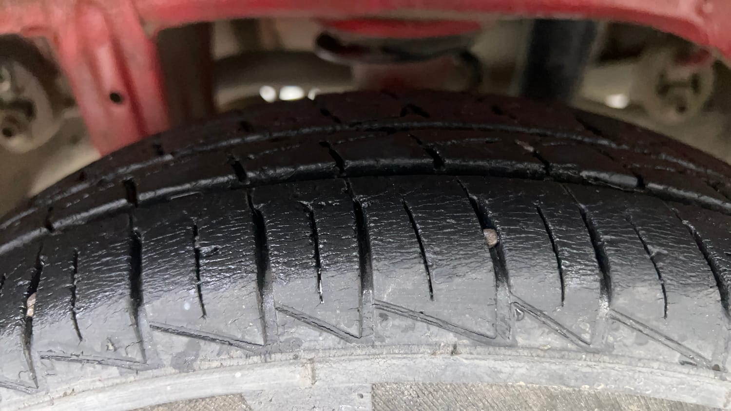Used 2019 Maruti Suzuki Alto 800 VXi Petrol Manual tyres RIGHT REAR TYRE TREAD VIEW