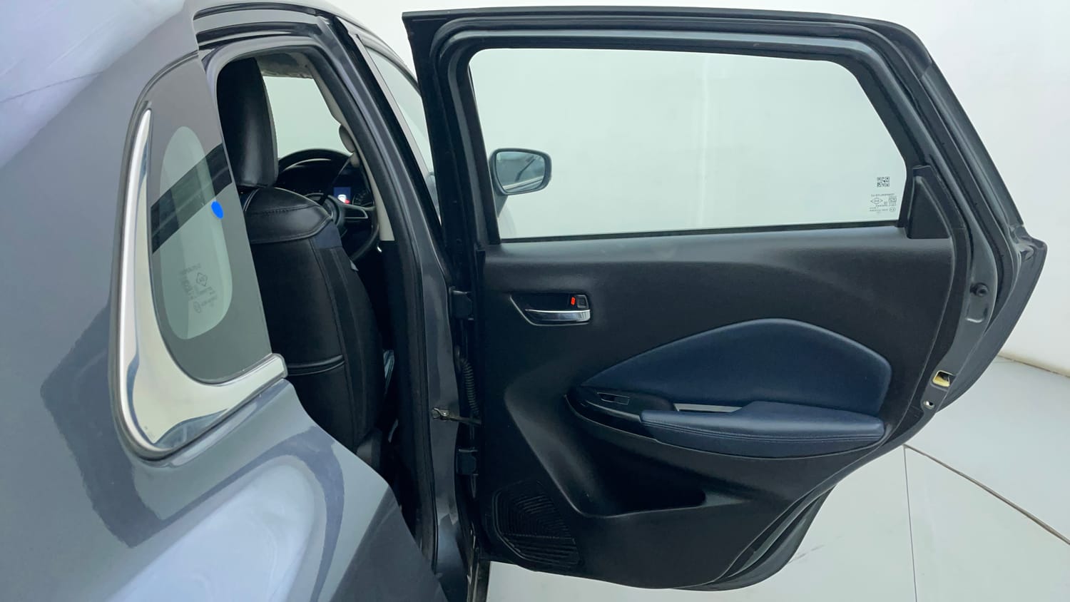 Used 2023 Maruti Suzuki Baleno Zeta MT CNG Cng Manual interior RIGHT REAR DOOR OPEN VIEW