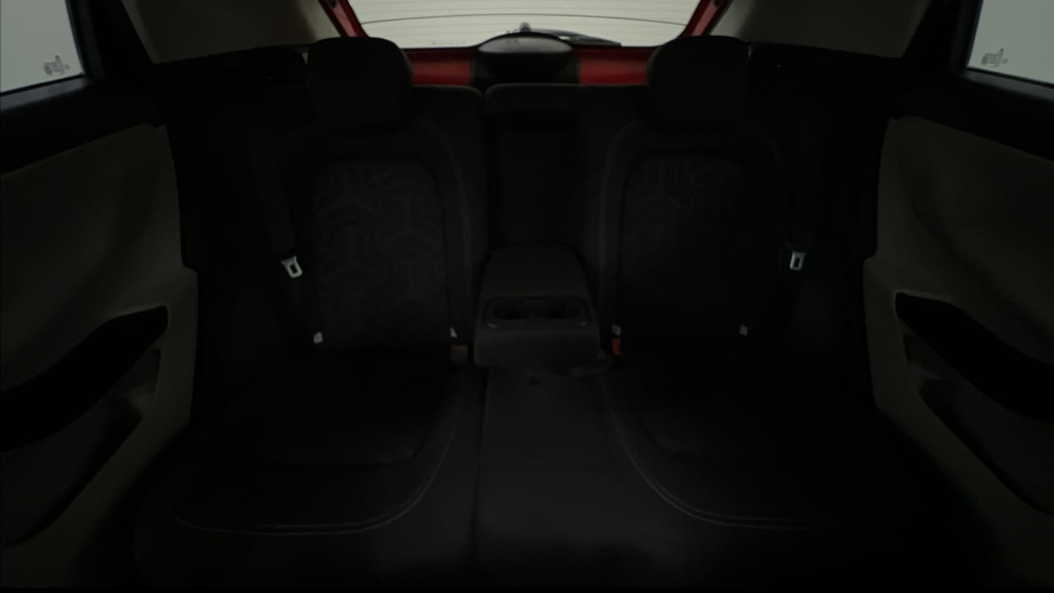 Used 2020 Tata Nexon XZA Plus (O) Dual Tone Petrol Automatic interior REAR SEAT CONDITION VIEW