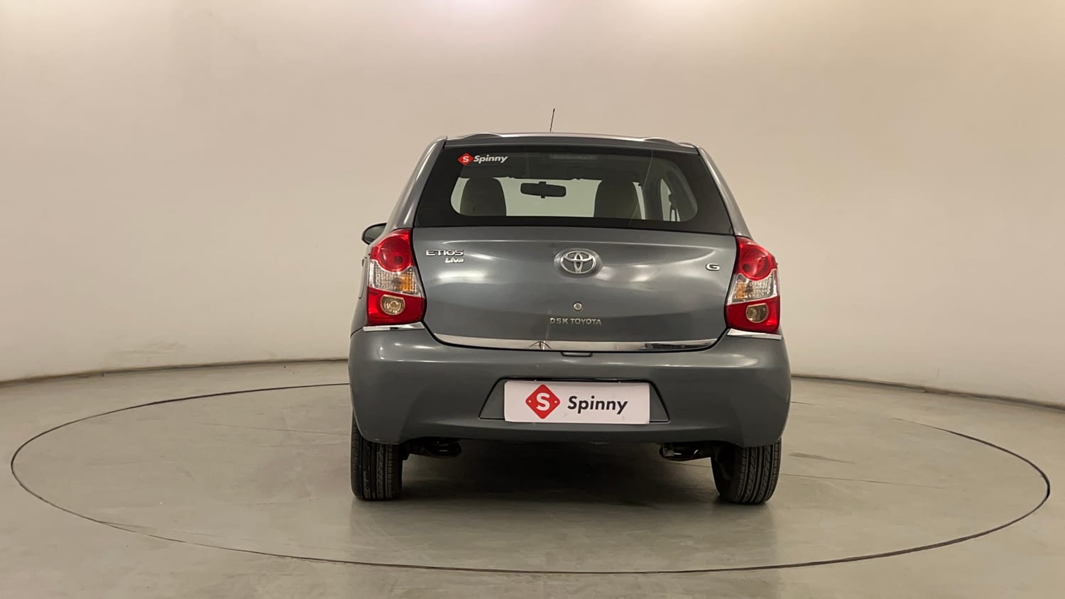 Used 2013 Toyota Etios Liva G Petrol Manual exterior BACK VIEW