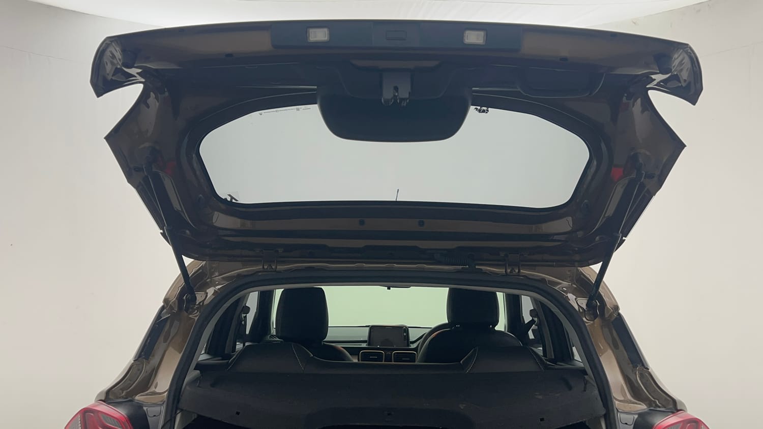 Used 2022 Tata Punch Accomplished Dazzle Pack MT Petrol Manual interior DICKY DOOR OPEN VIEW