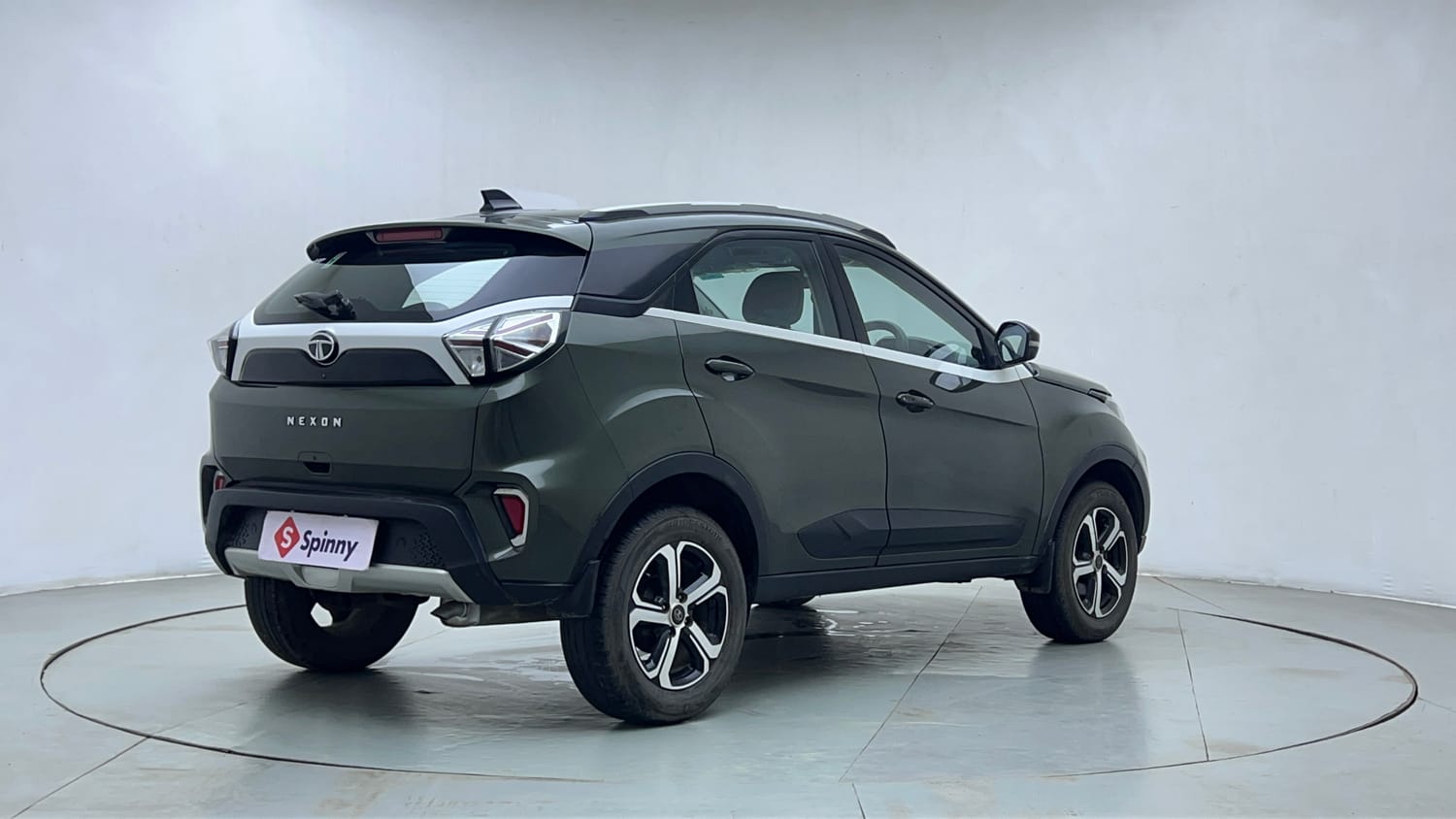 Used 2022 Tata Nexon XZA Plus Petrol Automatic exterior RIGHT REAR CORNER VIEW