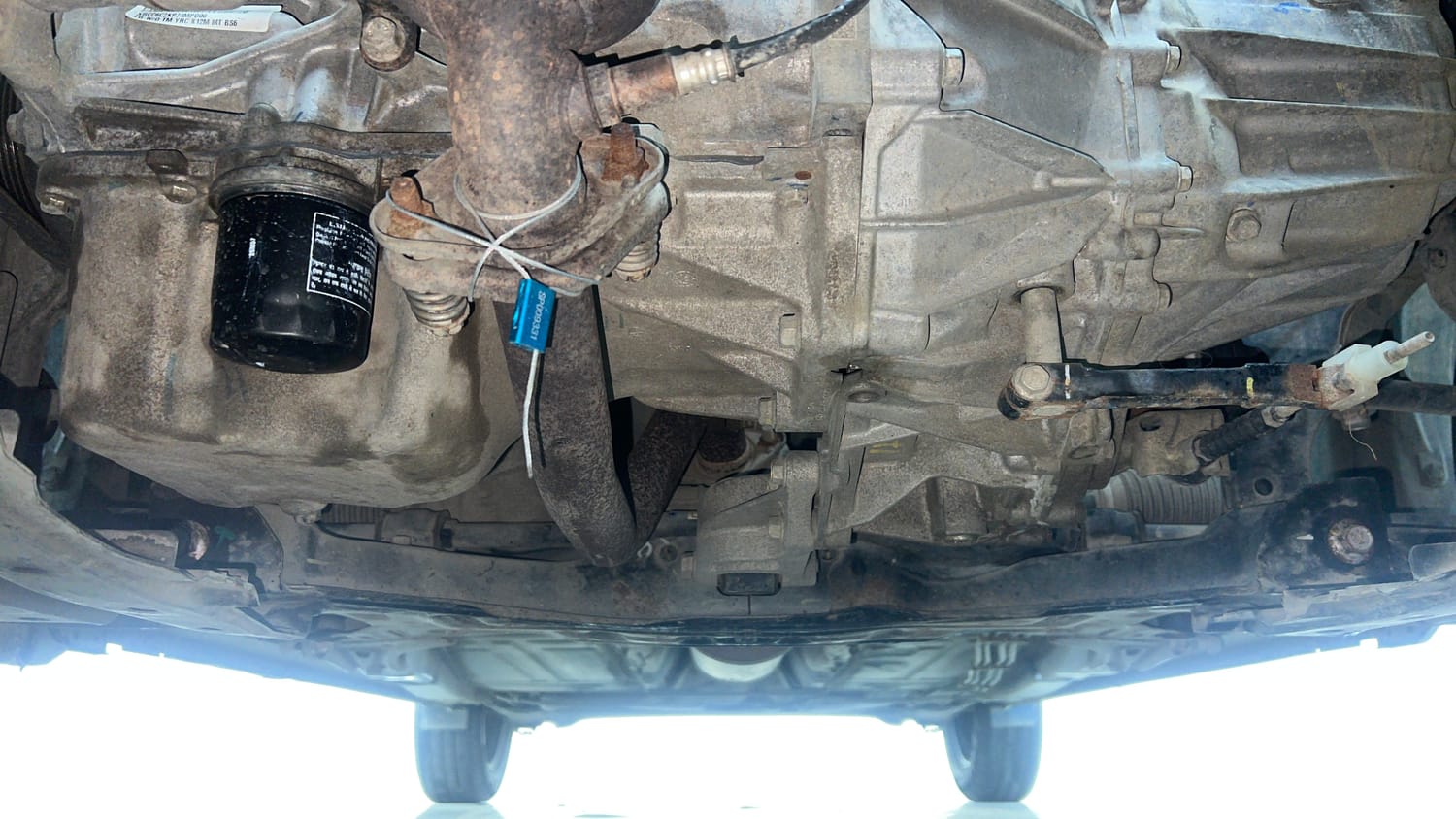 Used 2021 Maruti Suzuki Baleno Delta Petrol Manual extra FRONT LEFT UNDERBODY VIEW