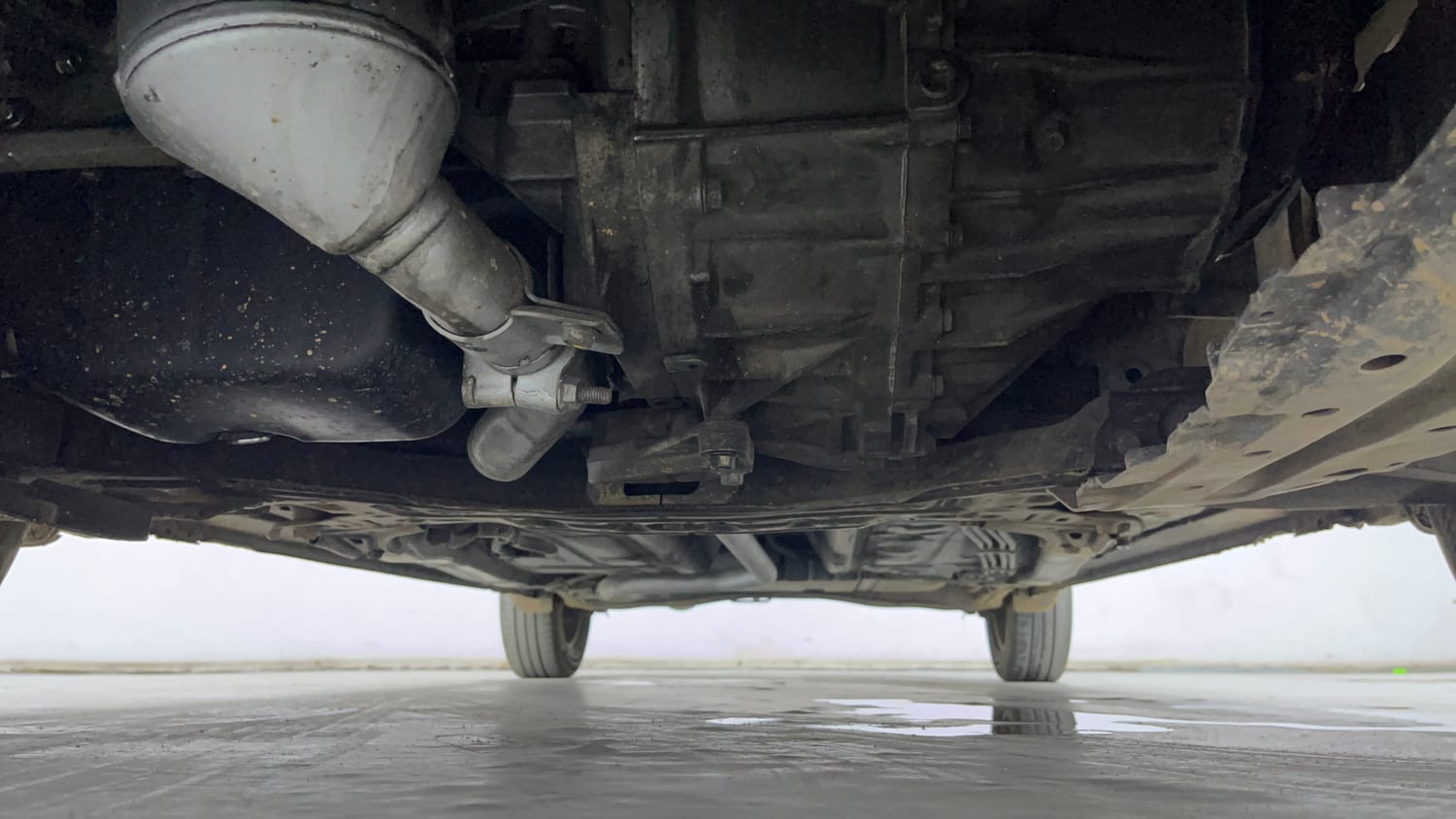 Used 2019 Maruti Suzuki Ertiga VDI SHVS Diesel Manual extra FRONT LEFT UNDERBODY VIEW