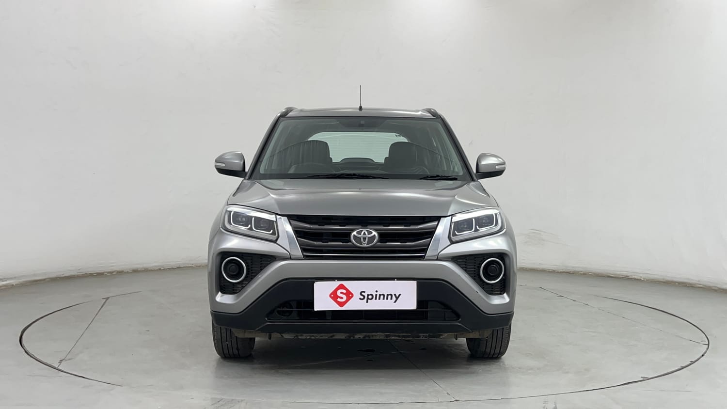 Used 2022 Toyota Urban Cruiser Mid Grade AT Petrol Automatic exterior FRONT VIEW