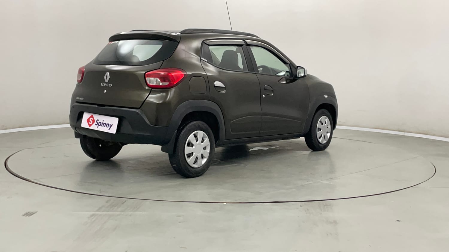 Used 2018 Renault Kwid 1.0 RXT Petrol Manual exterior RIGHT REAR CORNER VIEW