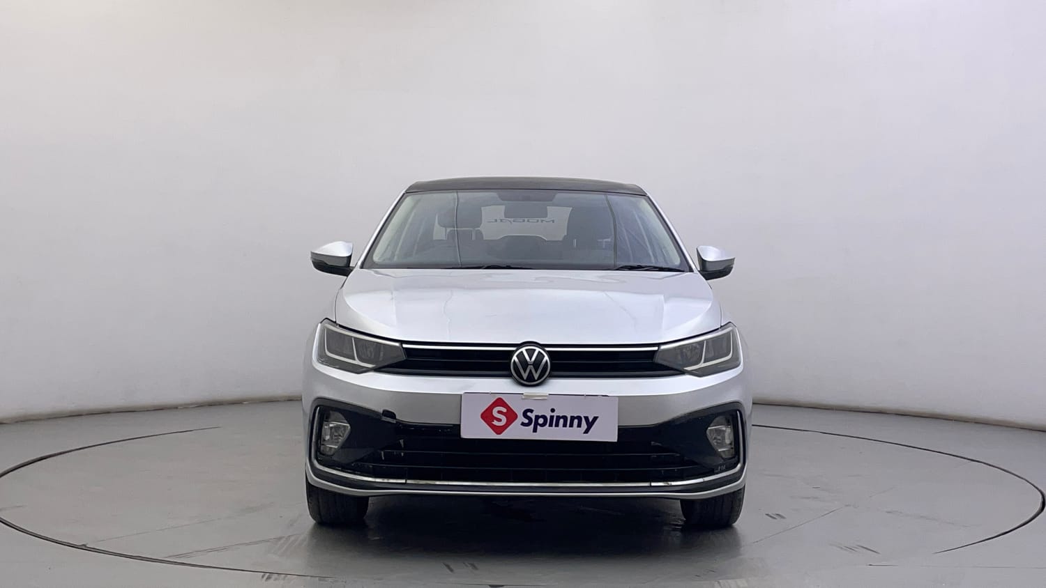 Used 2022 Volkswagen Virtus Highline 1.0 TSI MT Petrol Manual exterior FRONT VIEW