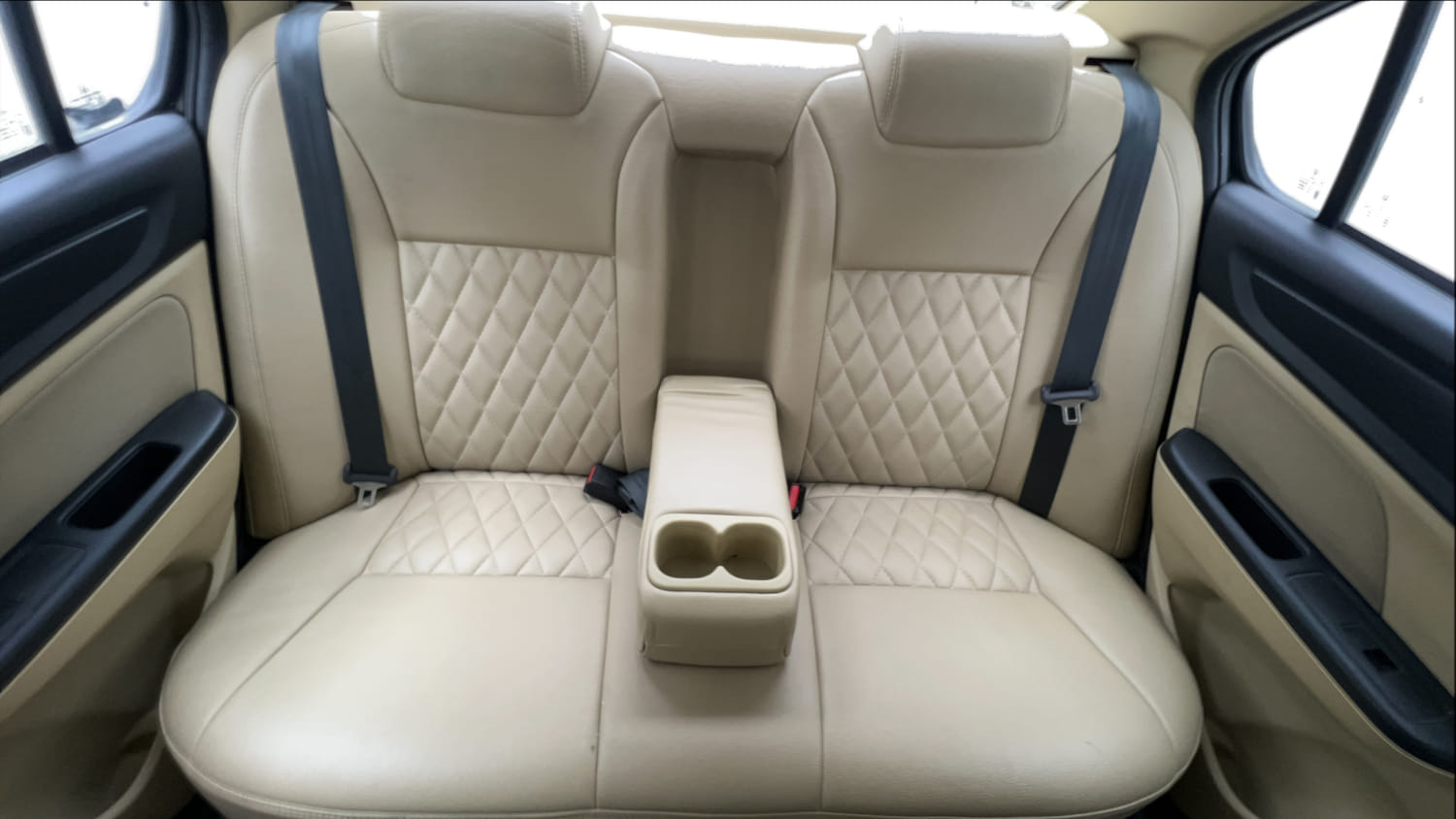 Used 2021 Honda Amaze 1.2 VX CVT Petrol Petrol Automatic interior REAR SEAT CONDITION VIEW