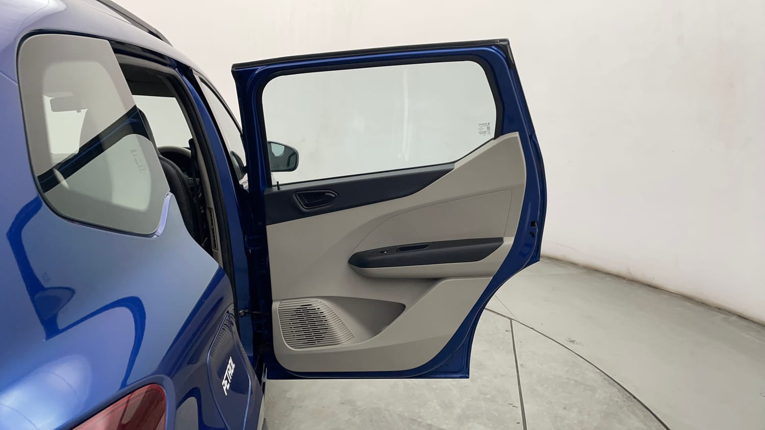 Used 2020 Renault Triber RXT Petrol Manual interior RIGHT REAR DOOR OPEN VIEW
