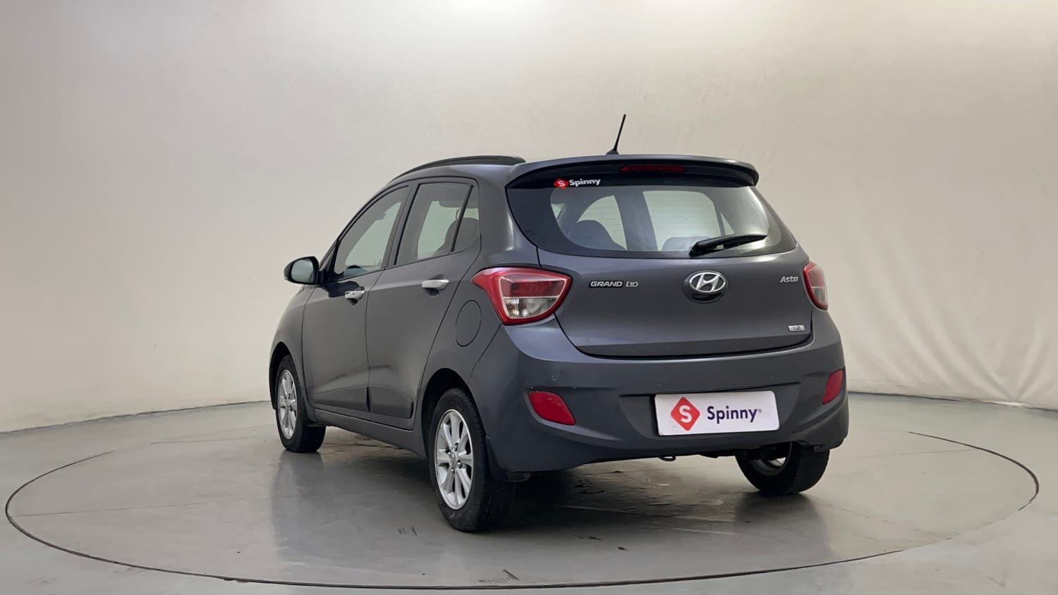 Used 2014 Hyundai Grand i10 Asta 1.2 Kappa VTVT Petrol Manual exterior LEFT REAR CORNER VIEW