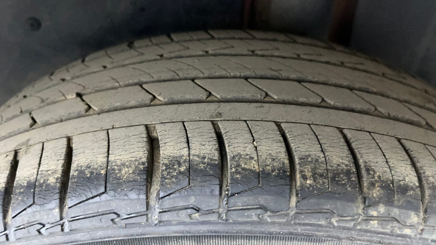 Used 2021 MG Motors Hector Sharp 1.5 Petrol Turbo DCT Petrol Automatic tyres LEFT REAR TYRE TREAD VIEW