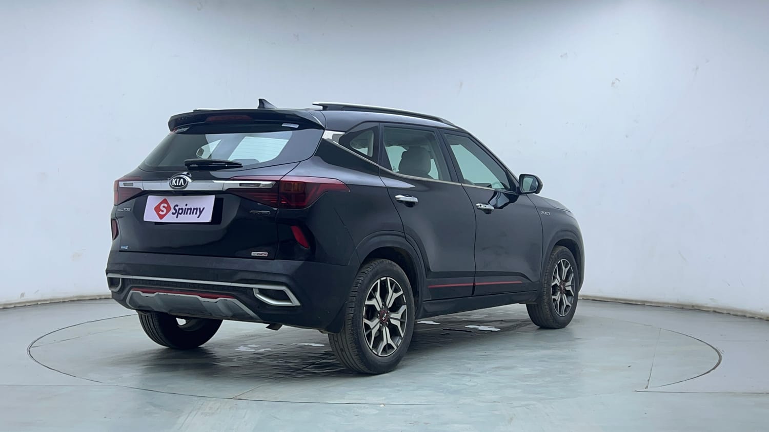 Used 2020 kia Seltos GTX Plus DCT 1.4 Petrol Automatic exterior RIGHT REAR CORNER VIEW