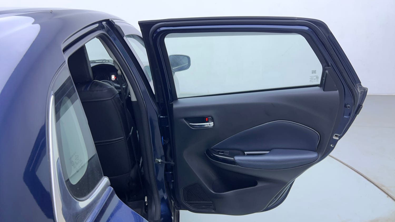 Used 2024 Maruti Suzuki Baleno Zeta AGS Petrol Automatic interior RIGHT REAR DOOR OPEN VIEW