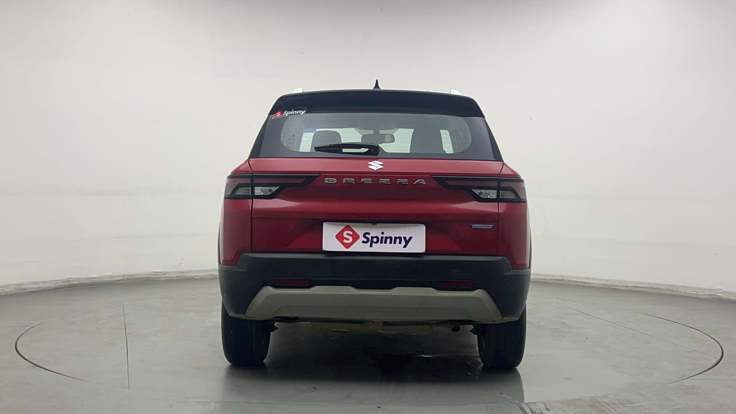 Used 2022 Maruti Suzuki Brezza Zxi Plus Dual Tone Petrol Manual exterior BACK VIEW