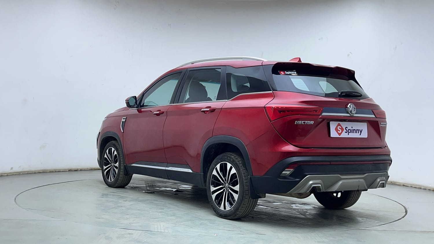 Used 2021 MG Motors Hector Sharp 1.5 Petrol Turbo DCT Petrol Automatic exterior LEFT REAR CORNER VIEW