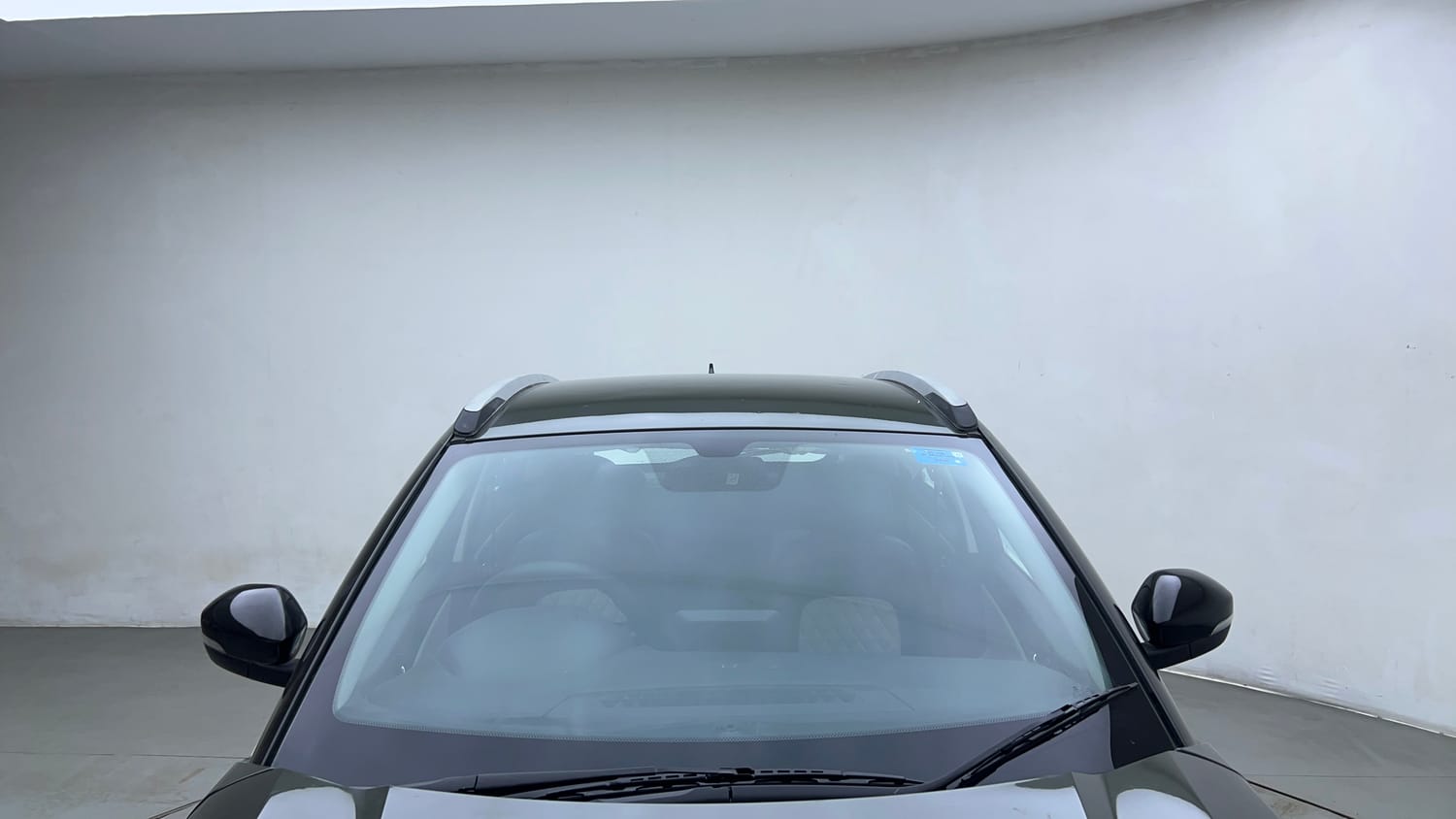 Used 2022 Tata Nexon XZA Plus Petrol Automatic exterior FRONT WINDSHIELD VIEW