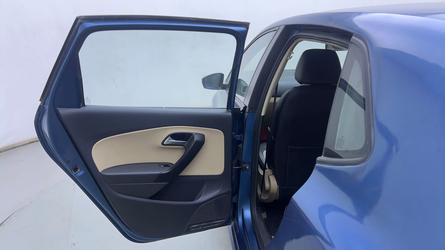 Used 2017 Volkswagen Polo Highline1.2L (P) Petrol Manual interior LEFT REAR DOOR OPEN VIEW