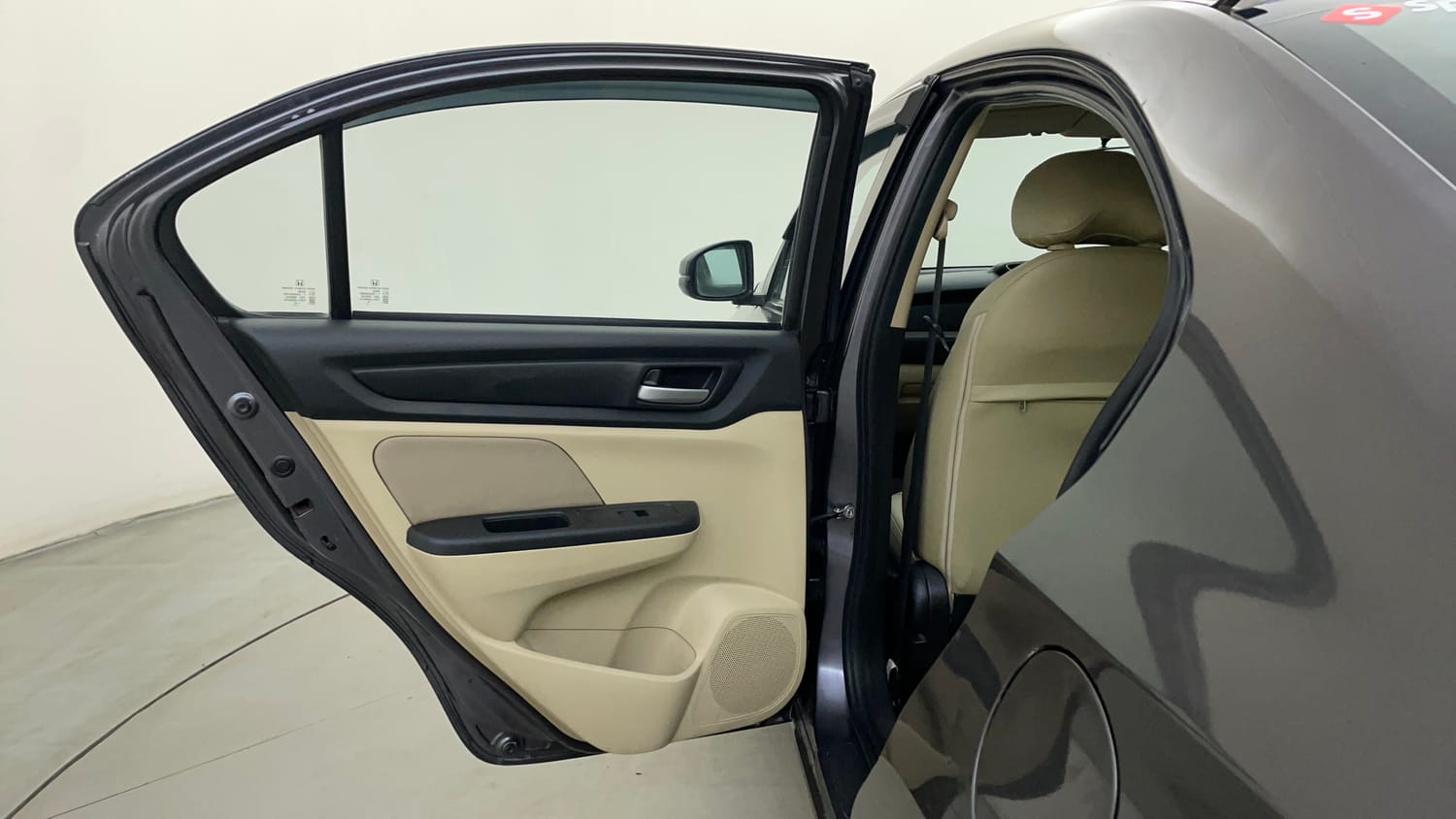 Used 2019 Honda Amaze 1.2 S MT Petrol Petrol Manual interior LEFT REAR DOOR OPEN VIEW