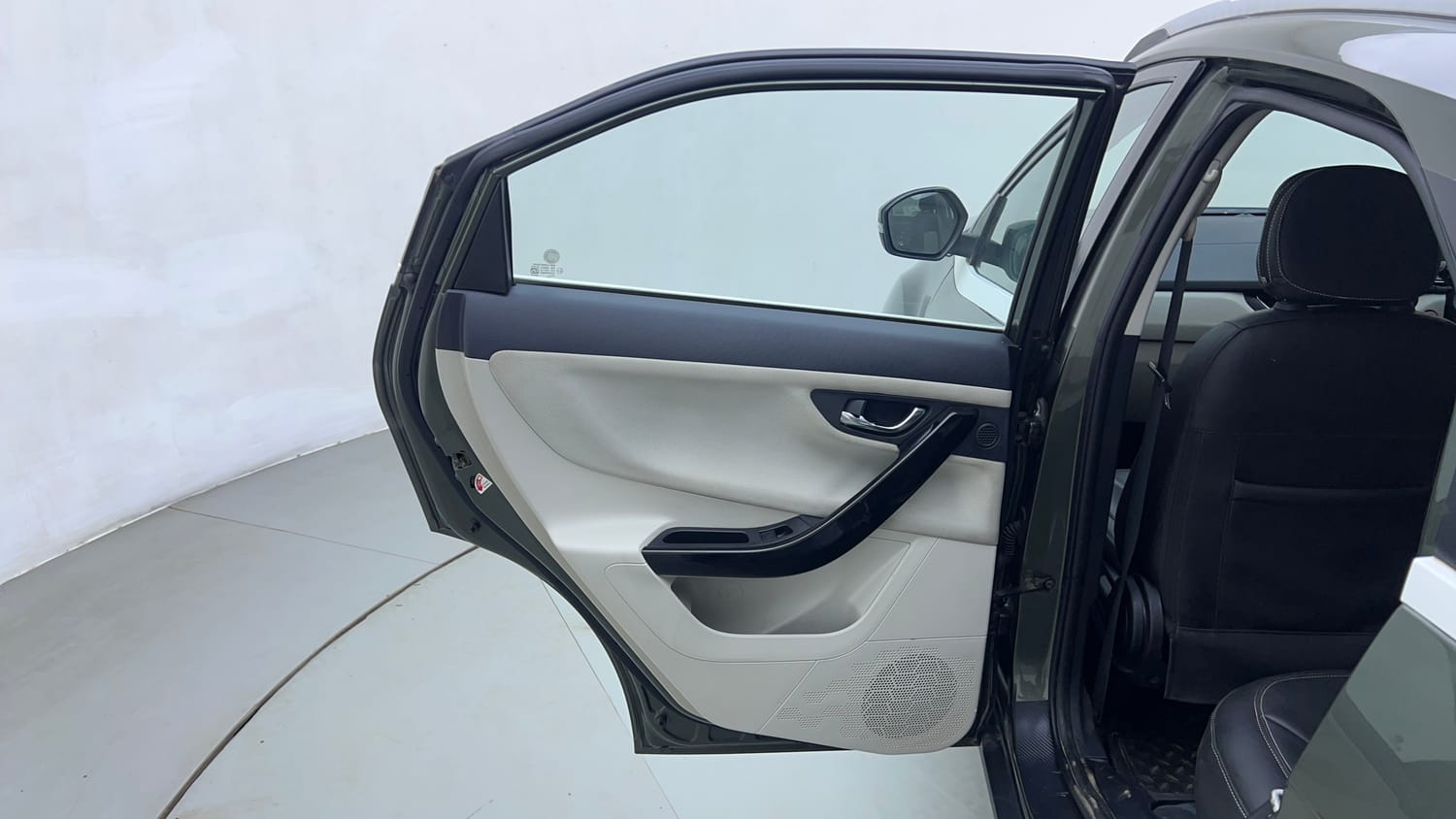 Used 2022 Tata Nexon XZA Plus Petrol Automatic interior LEFT REAR DOOR OPEN VIEW