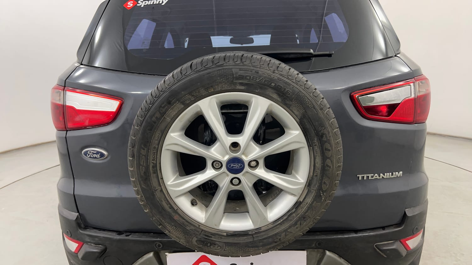 Used 2018 Ford EcoSport Titanium 1.5L TDCi Diesel Manual tyres SPARE TYRE VIEW