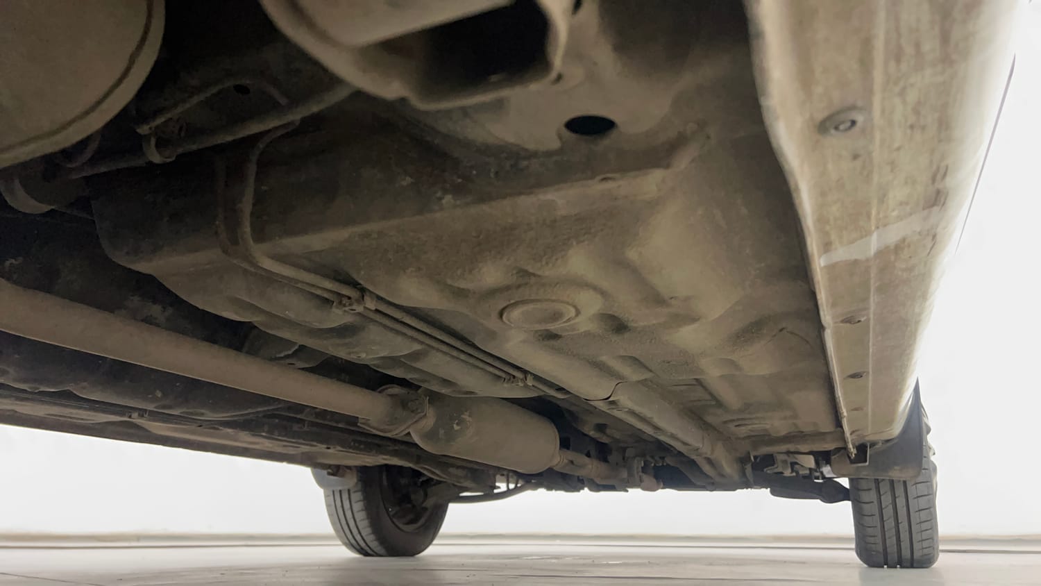 Used 2014 Maruti Suzuki Alto K10 VXi Petrol Manual extra REAR RIGHT UNDERBODY VIEW