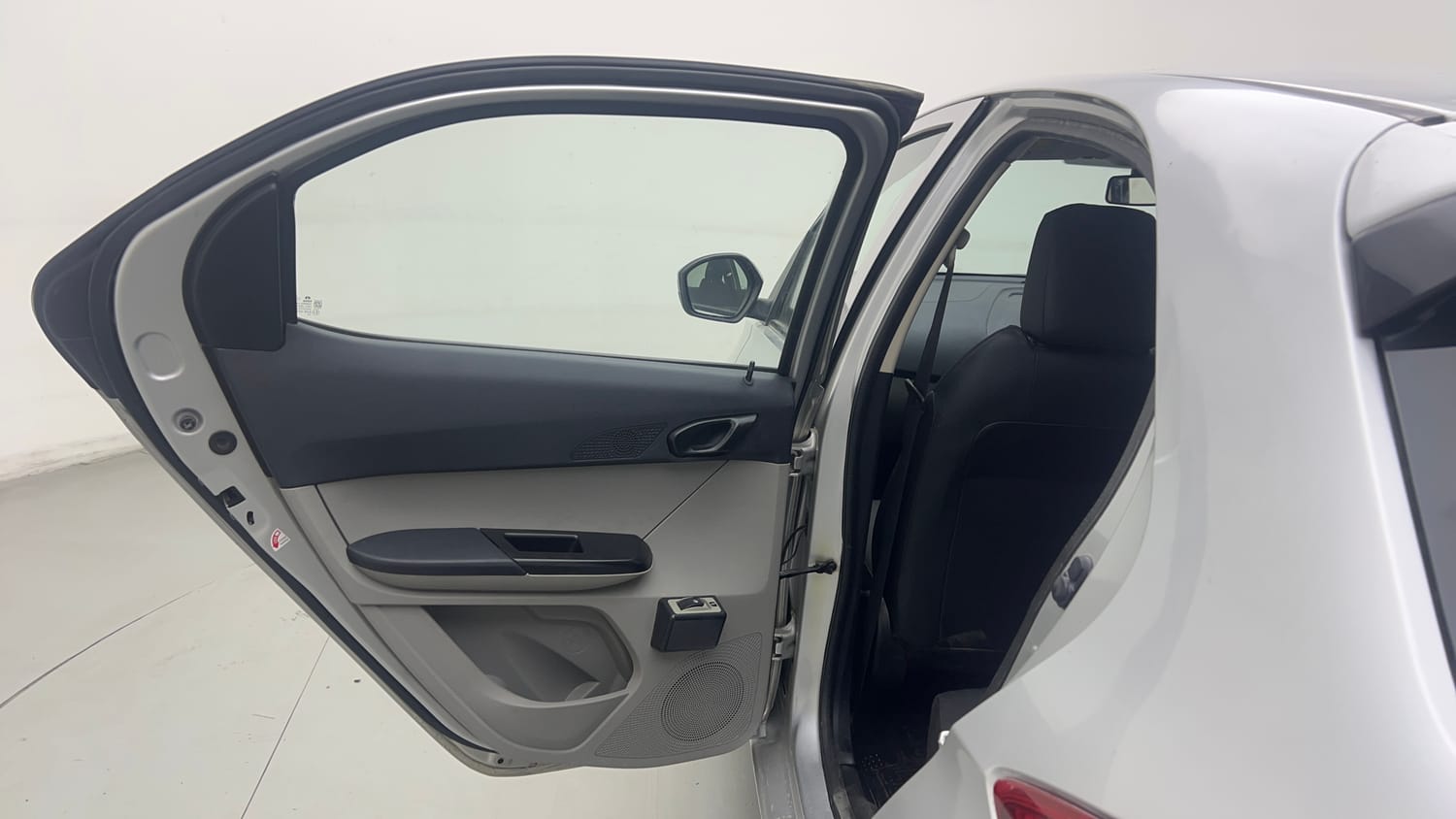 Used 2019 Tata Tiago Revotron XE Petrol Manual interior LEFT REAR DOOR OPEN VIEW