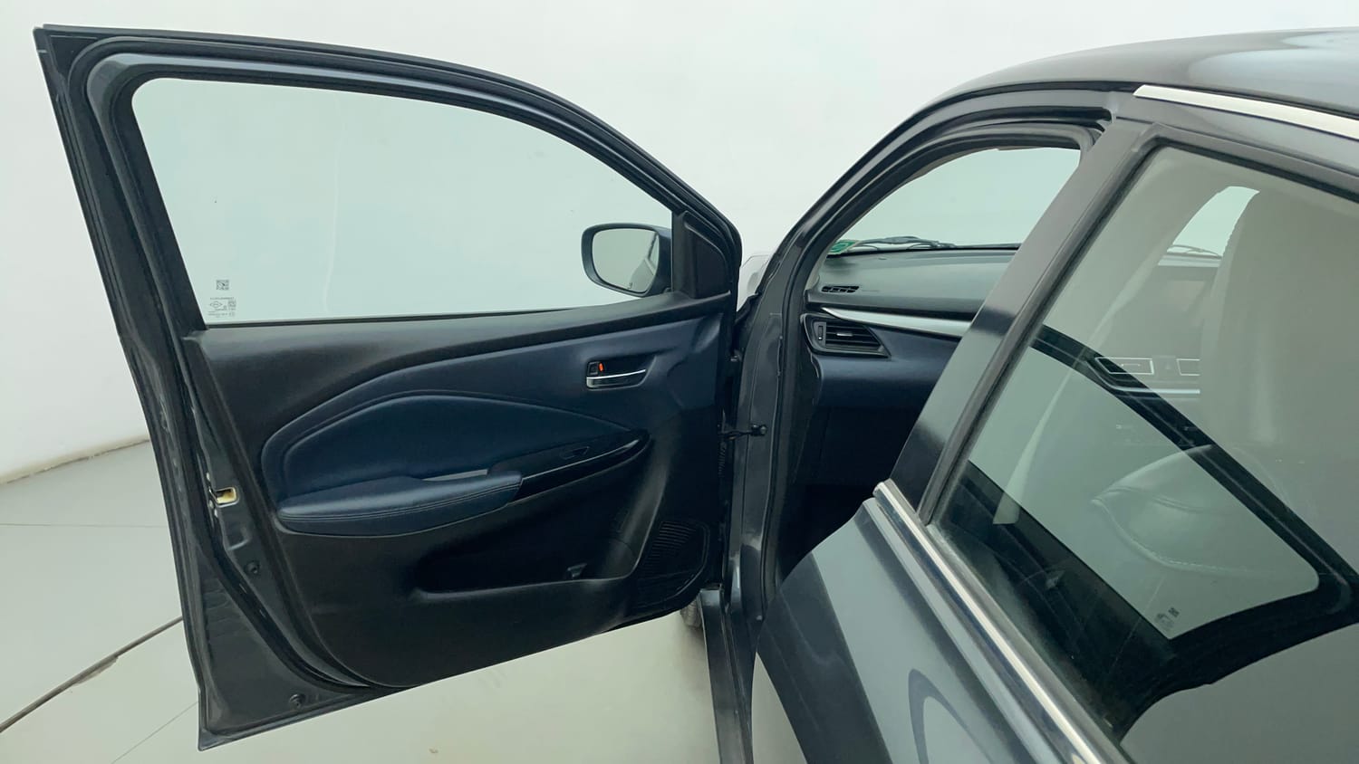 Used 2023 Maruti Suzuki Baleno Zeta MT CNG Cng Manual interior LEFT FRONT DOOR OPEN VIEW