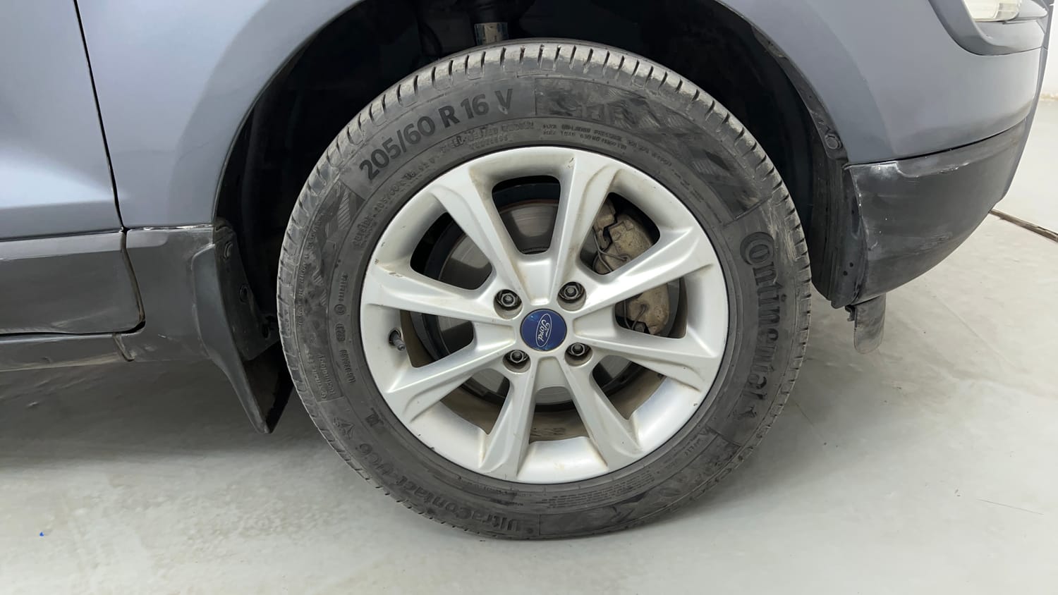 Used 2018 Ford EcoSport Titanium 1.5L TDCi Diesel Manual tyres RIGHT FRONT TYRE RIM VIEW