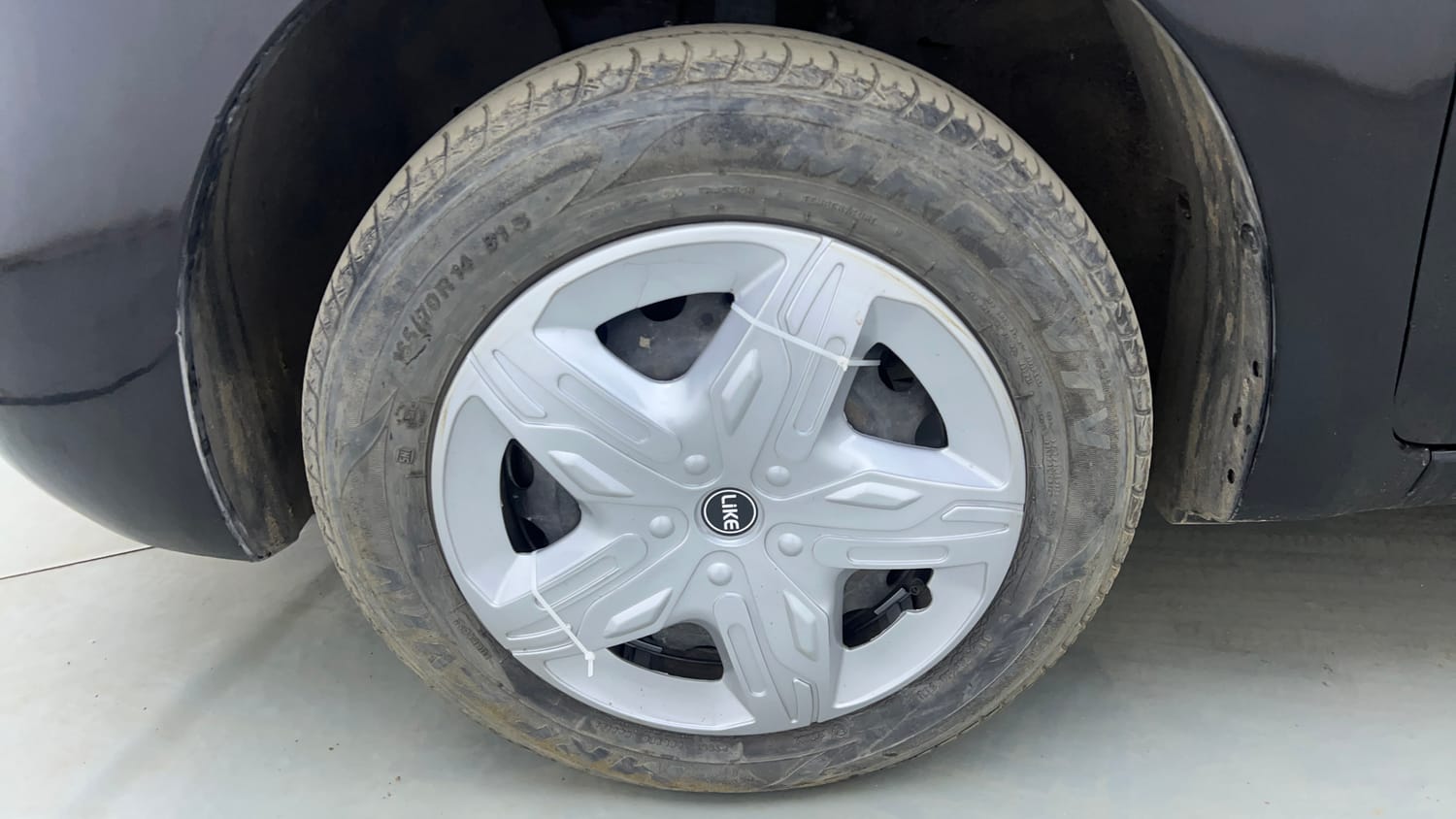 Used 2017 Nissan Micra XL CVT Petrol Automatic tyres LEFT FRONT TYRE RIM VIEW