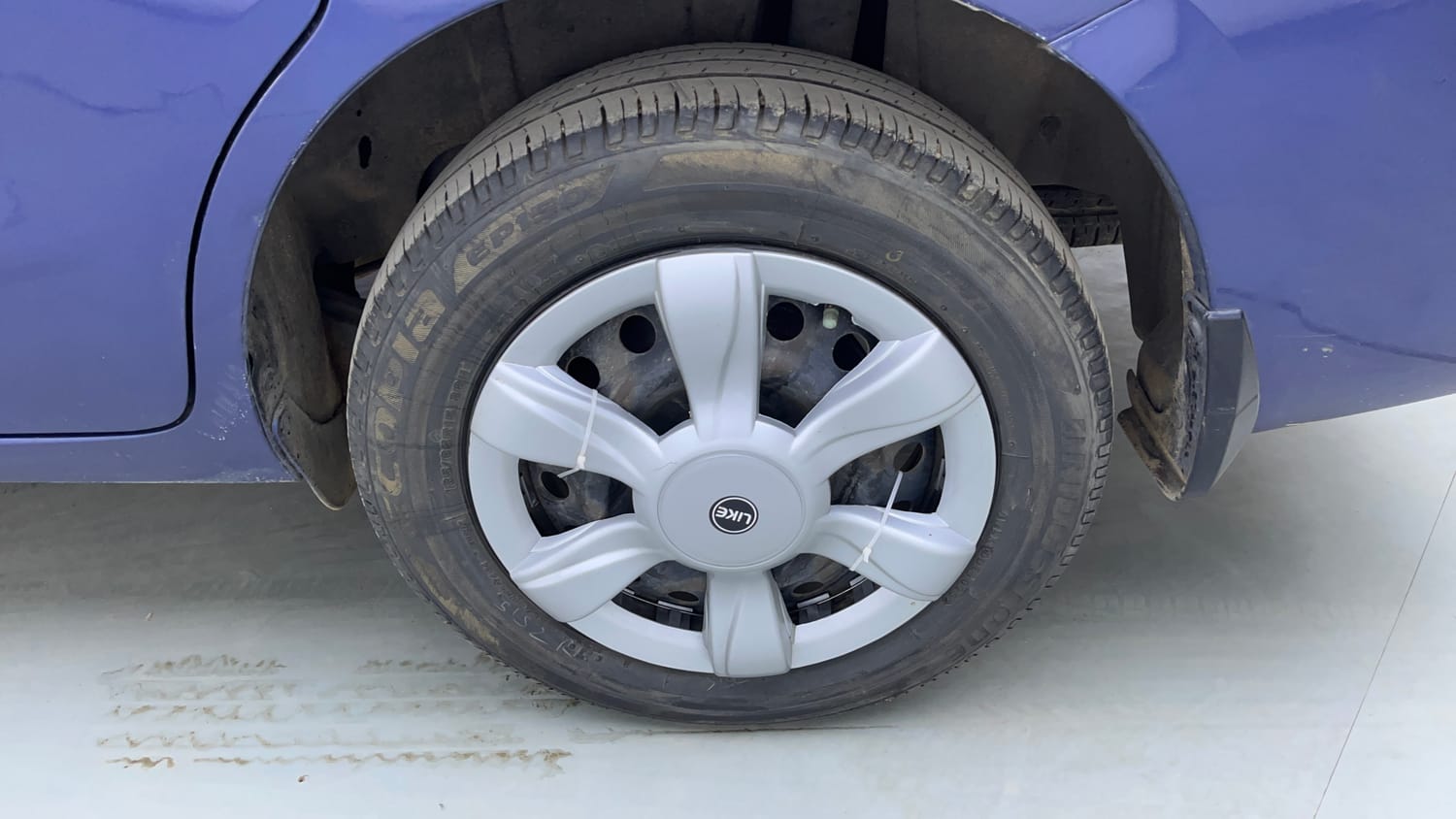 Used 2019 Maruti Suzuki Ertiga VDI SHVS Diesel Manual tyres LEFT REAR TYRE RIM VIEW