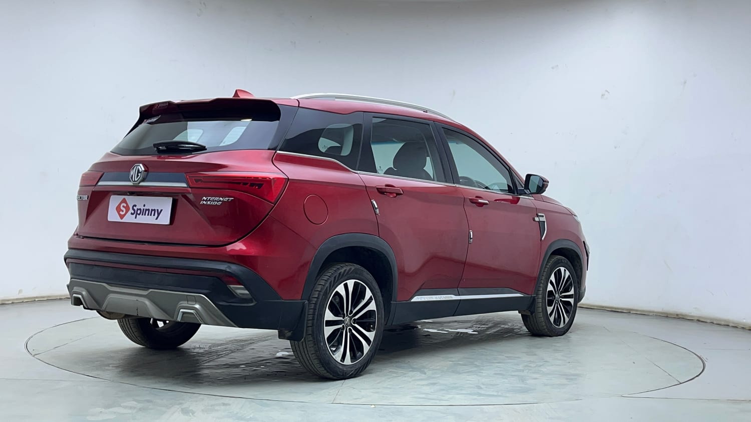 Used 2021 MG Motors Hector Sharp 1.5 Petrol Turbo DCT Petrol Automatic exterior RIGHT REAR CORNER VIEW