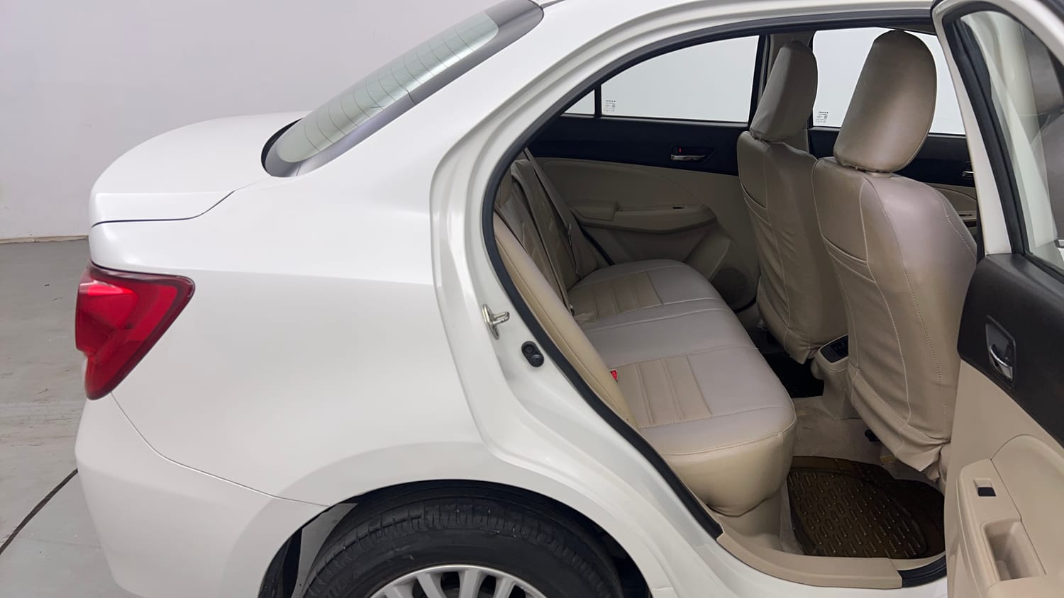 Used 2018 Maruti Suzuki Dzire ZXi Petrol Manual interior RIGHT SIDE REAR DOOR CABIN VIEW