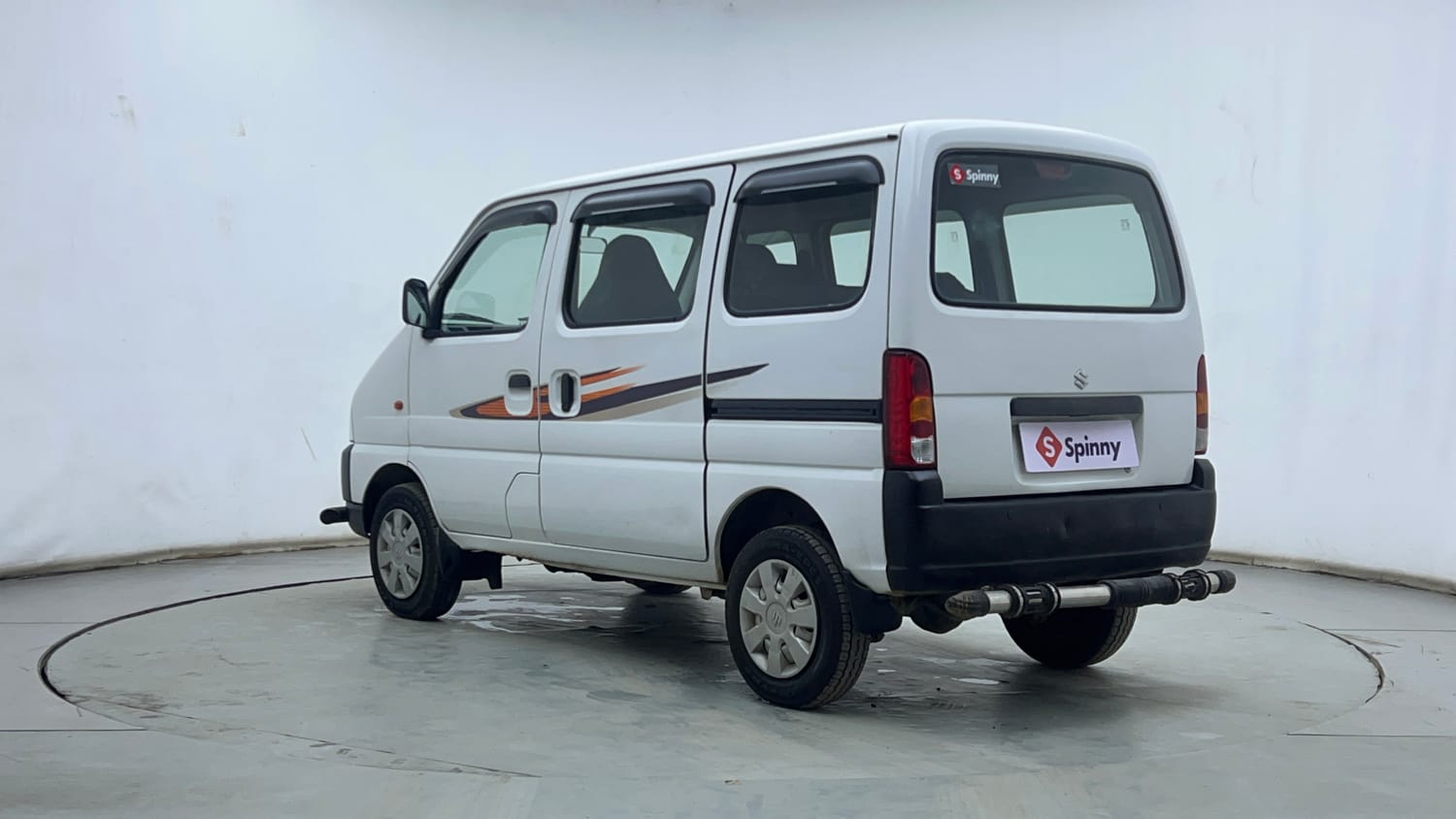 Used 2019 Maruti Suzuki Eeco 5 STR WITH A/C+HTR Petrol Manual exterior LEFT REAR CORNER VIEW