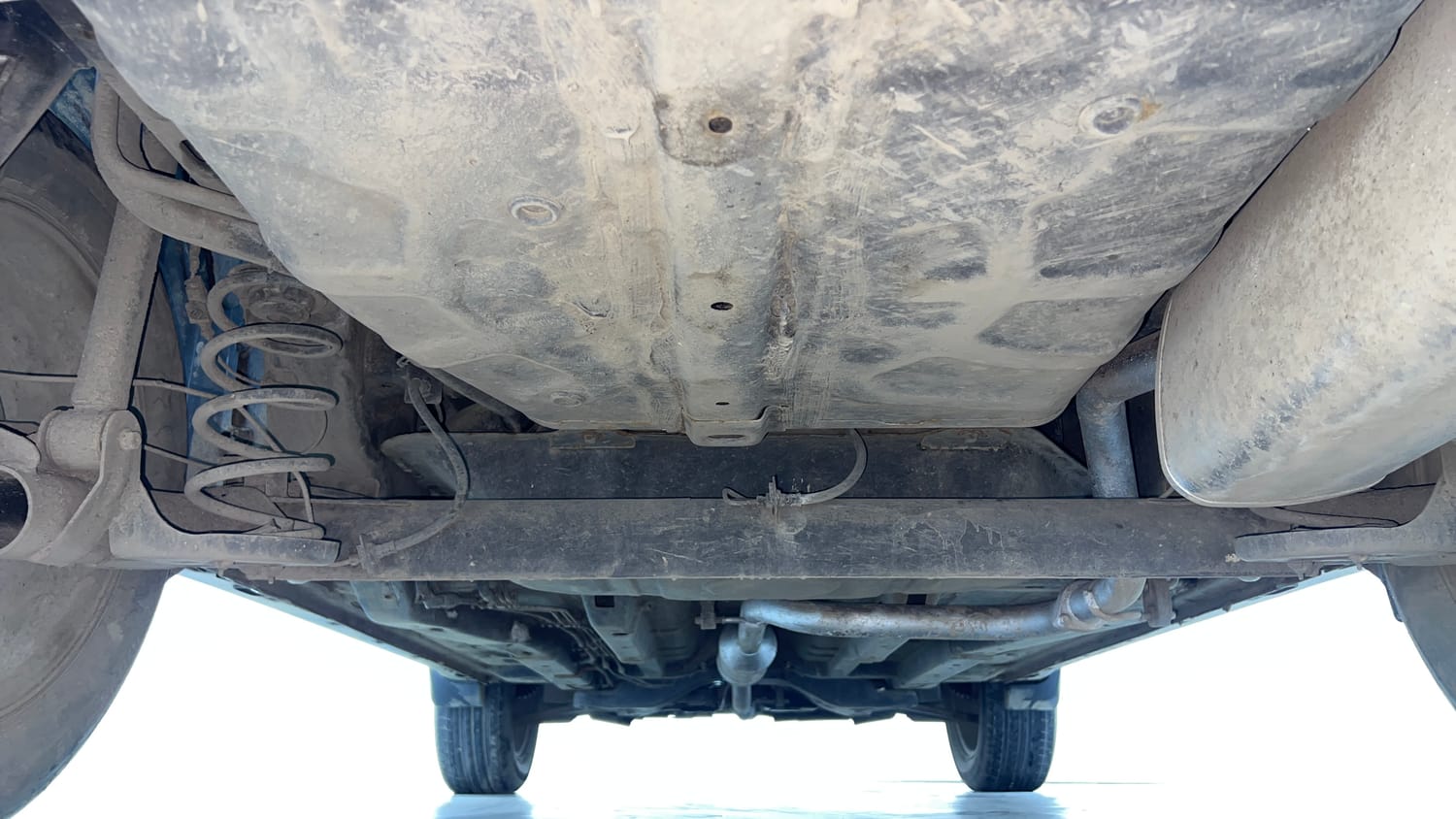 Used 2022 Tata Nexon XZA Plus Petrol Automatic extra REAR UNDERBODY VIEW (TAKEN FROM REAR)