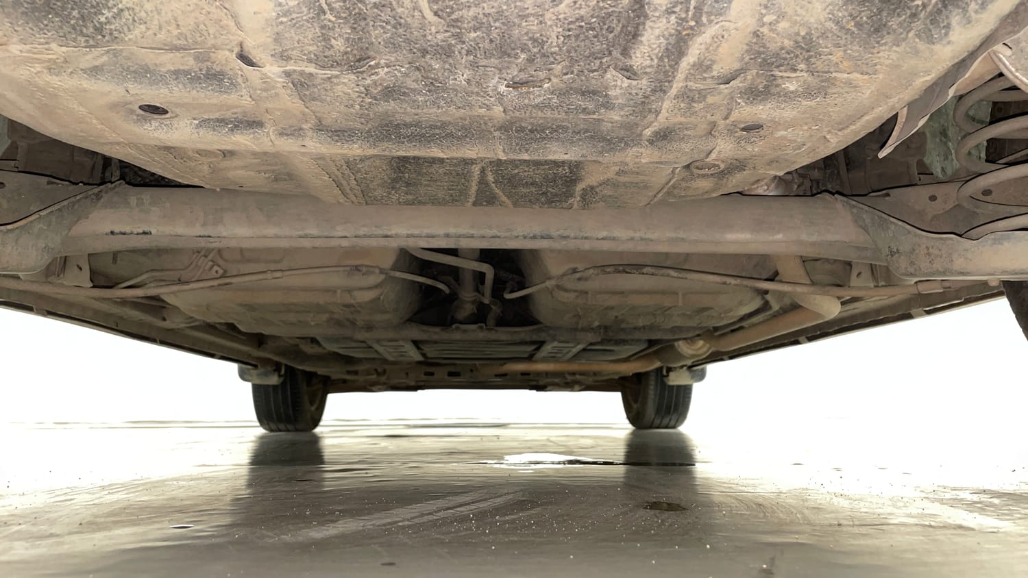 Used 2017 Honda WR-V S MT Petrol Petrol Manual extra REAR UNDERBODY VIEW (TAKEN FROM REAR)