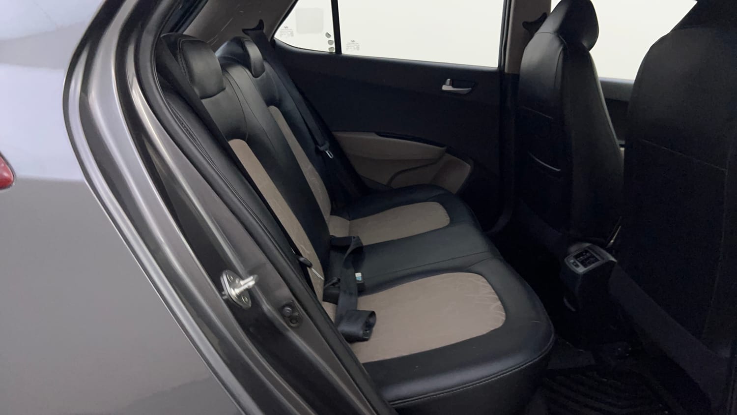 Used 2020 Hyundai Grand i10 Sportz 1.2 Kappa VTVT Petrol Manual interior RIGHT SIDE REAR DOOR CABIN VIEW