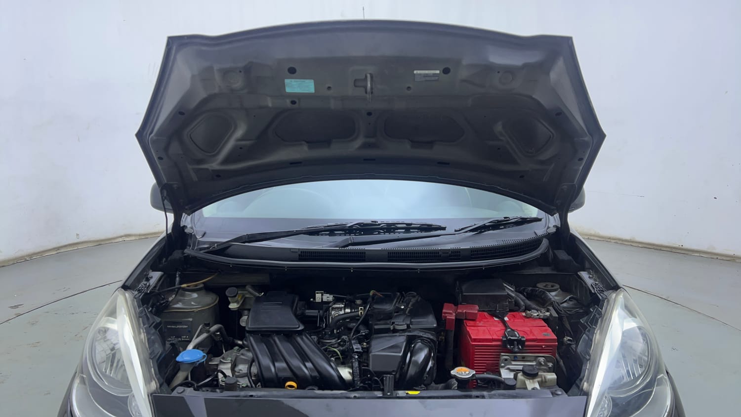 Used 2017 Nissan Micra XL CVT Petrol Automatic engine ENGINE & BONNET OPEN FRONT VIEW