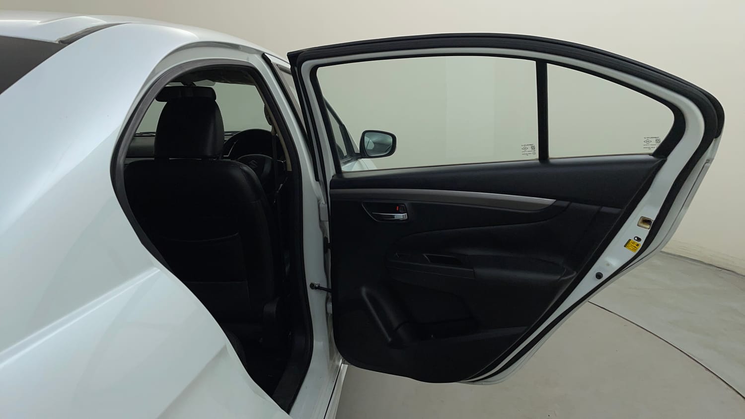 Used 2015 Maruti Suzuki Ciaz ZXi+ RS Petrol Manual interior RIGHT REAR DOOR OPEN VIEW