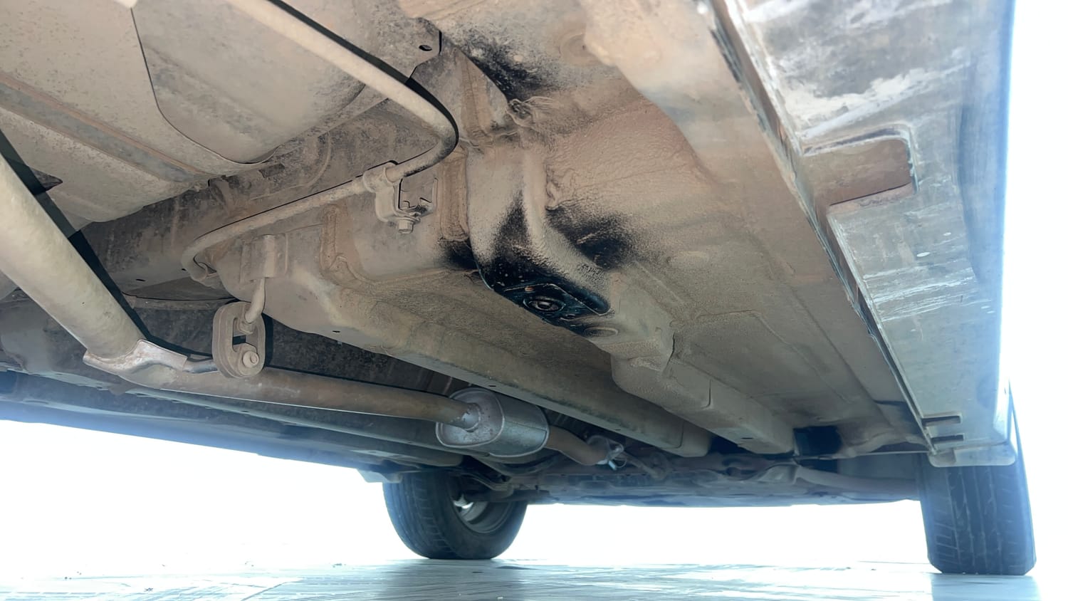 Used 2019 Hyundai Creta SX 1.6 AT Petrol Petrol Automatic extra REAR RIGHT UNDERBODY VIEW