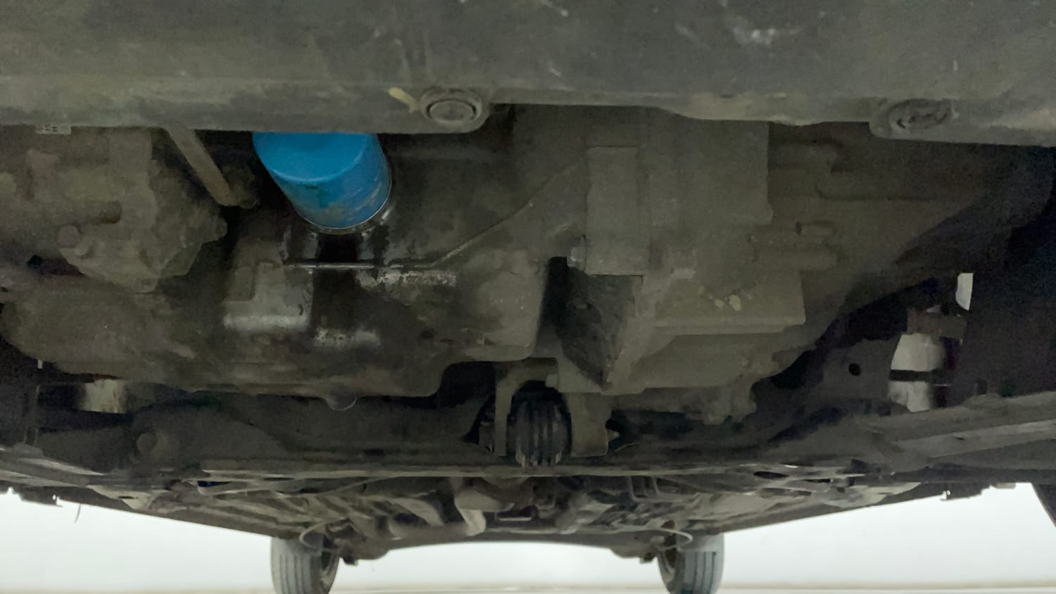 Used 2019 Honda Amaze 1.2 S MT Petrol Petrol Manual extra FRONT LEFT UNDERBODY VIEW
