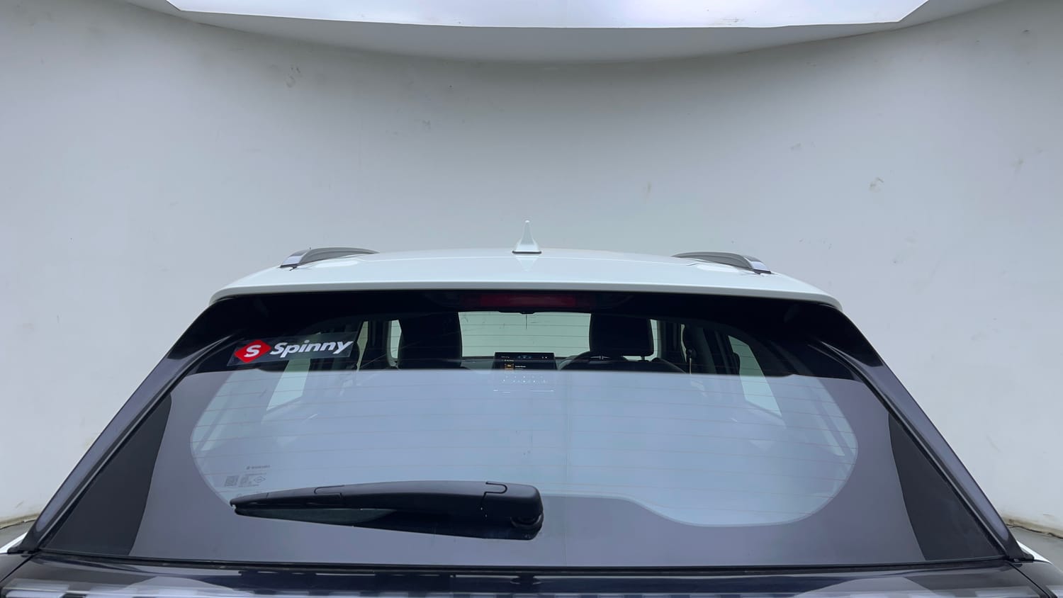 Used 2025 Maruti Suzuki Victoris ZXI+ THS 2W Hybrid Automatic exterior BACK WINDSHIELD VIEW