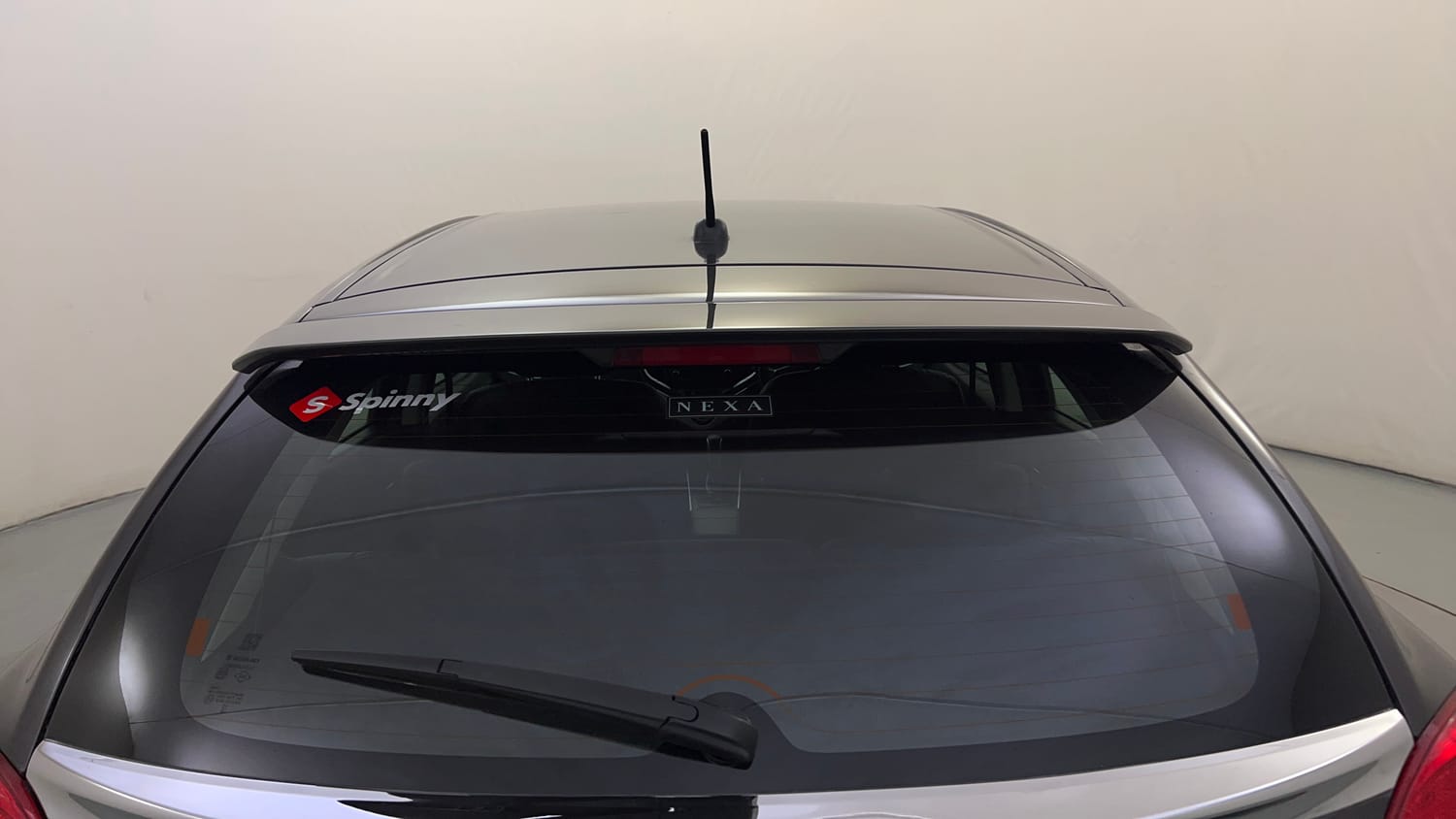 Used 2016 Maruti Suzuki Baleno Zeta 1.2 AT Petrol Automatic exterior BACK WINDSHIELD VIEW