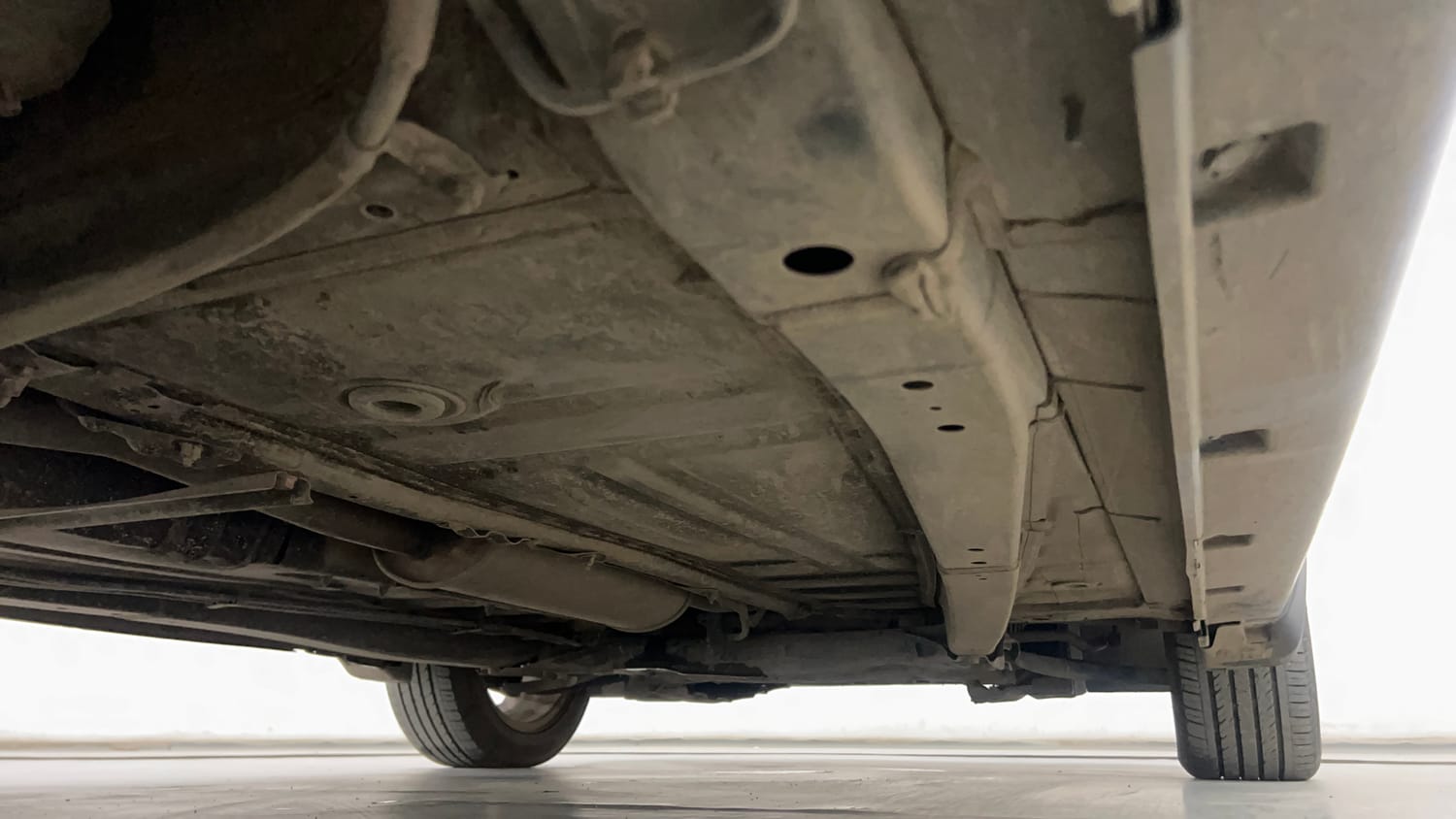 Used 2019 Maruti Suzuki Baleno Zeta Petrol Manual extra REAR RIGHT UNDERBODY VIEW