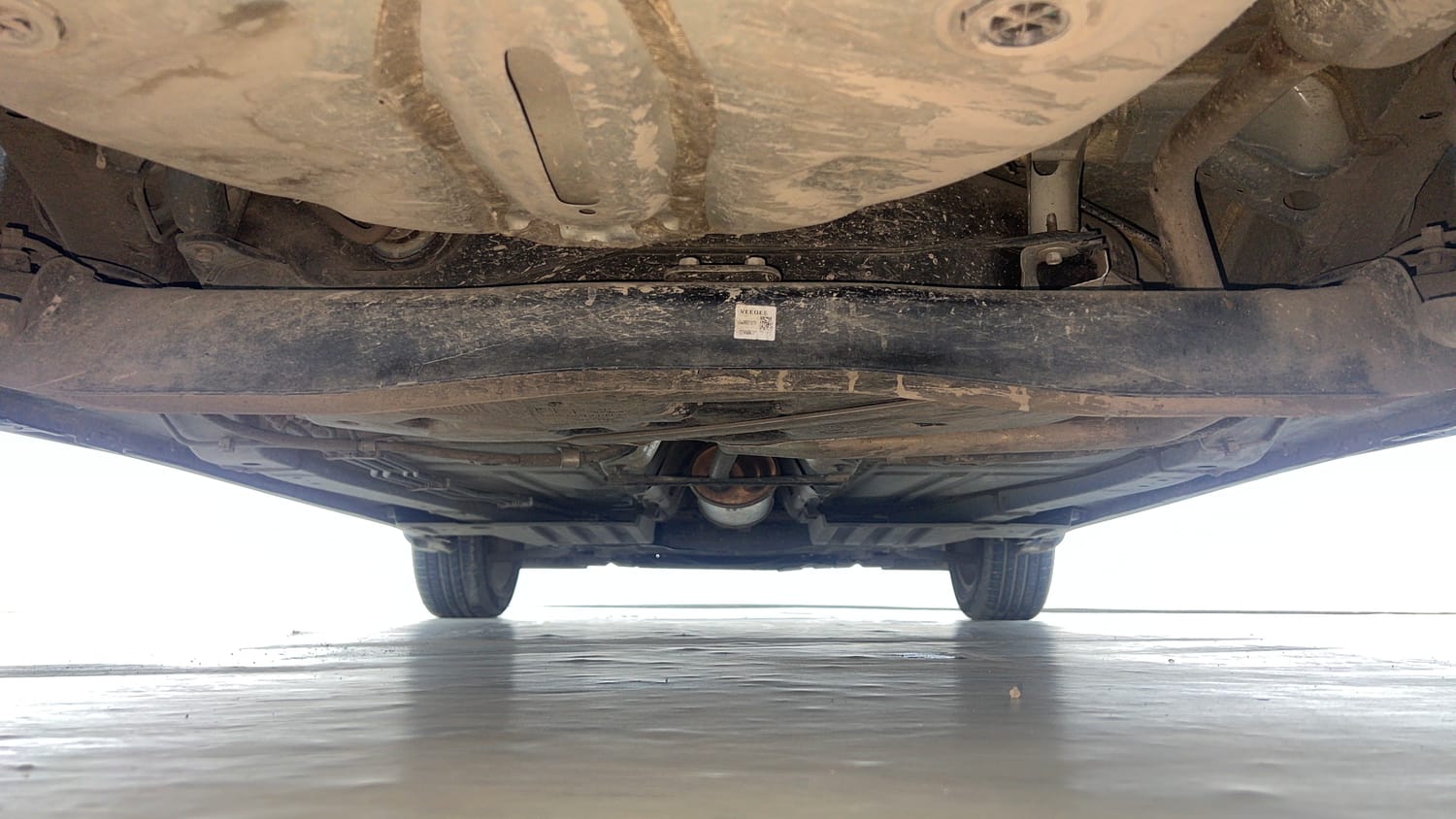 Used 2024 Maruti Suzuki Baleno Zeta AGS Petrol Automatic extra REAR UNDERBODY VIEW (TAKEN FROM REAR)