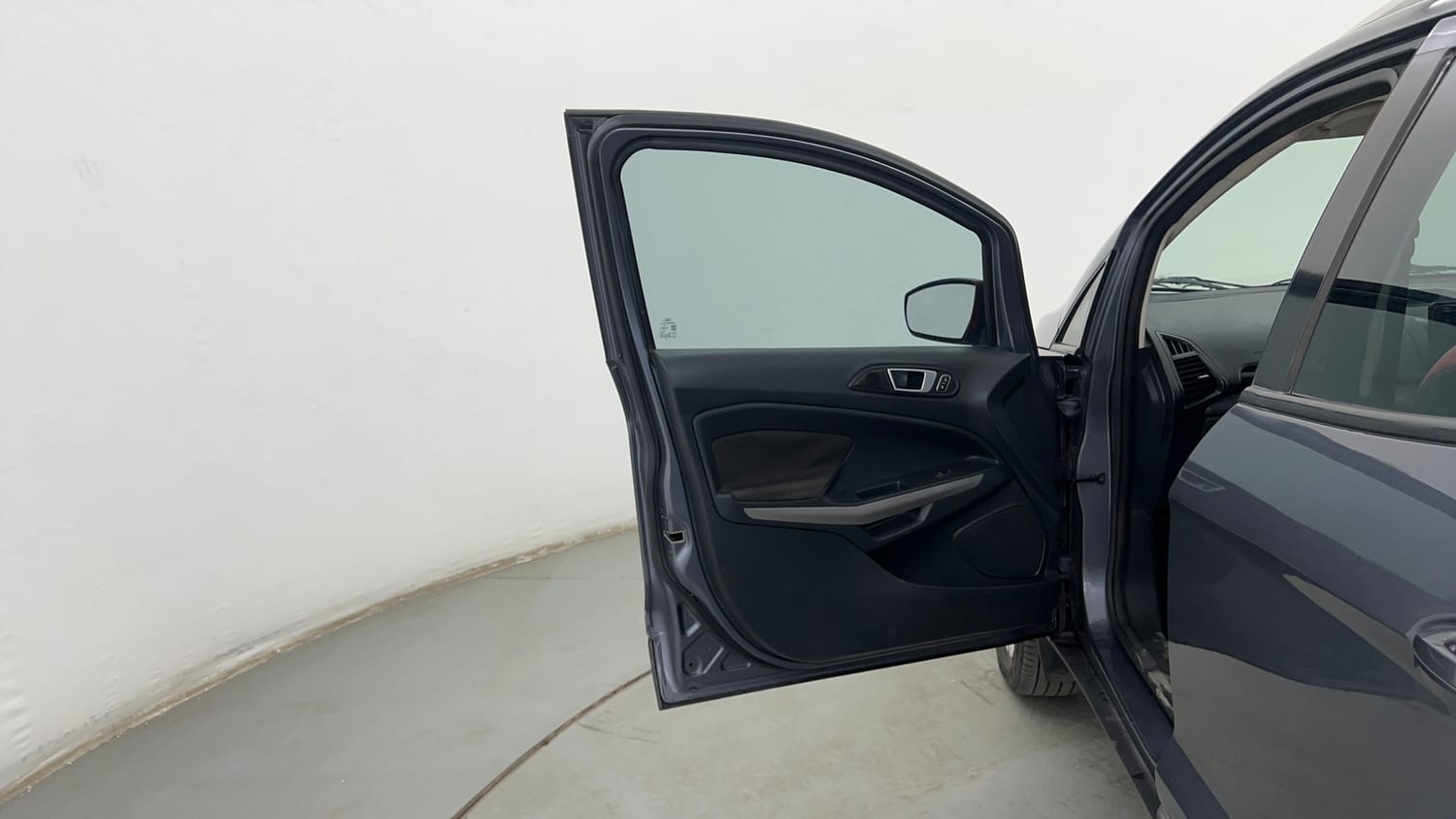 Used 2018 Ford EcoSport Titanium 1.5L TDCi Diesel Manual interior LEFT FRONT DOOR OPEN VIEW