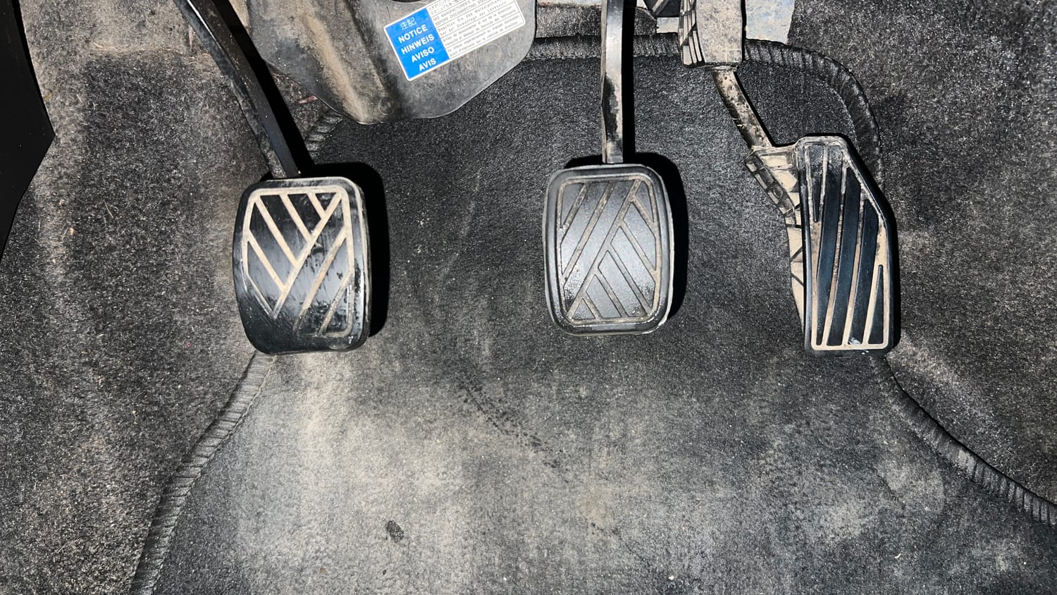 Used 2019 Maruti Suzuki Swift LXi Petrol Manual interior PEDALS VIEW