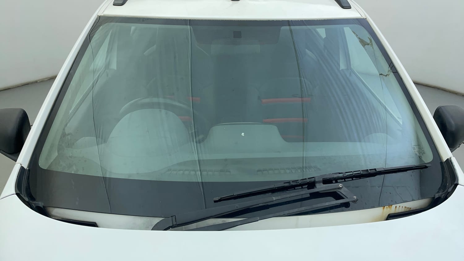 Used 2021 Renault Kwid RXT Petrol Manual exterior FRONT WINDSHIELD VIEW